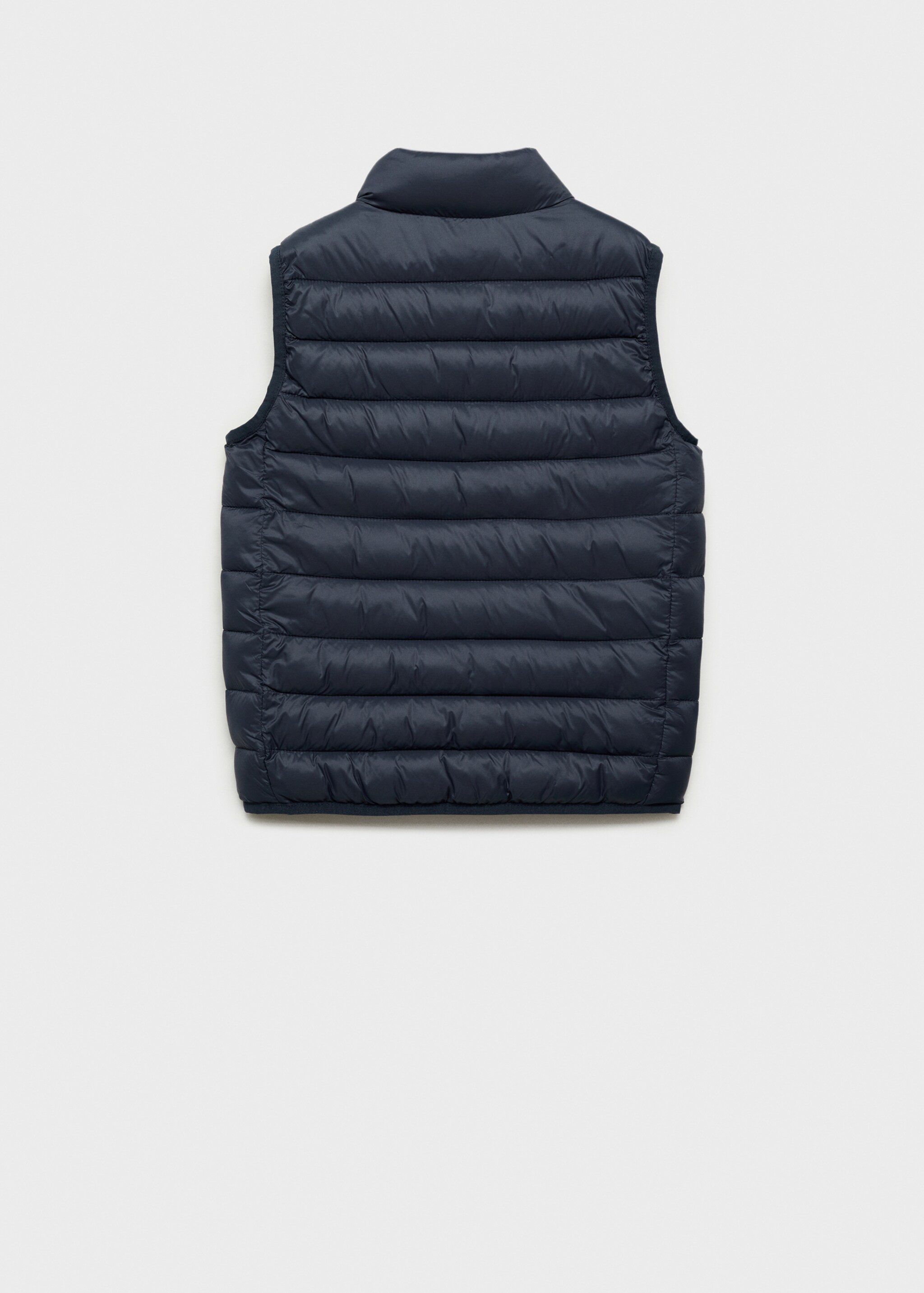 Quilted gilet - Reverse of the article