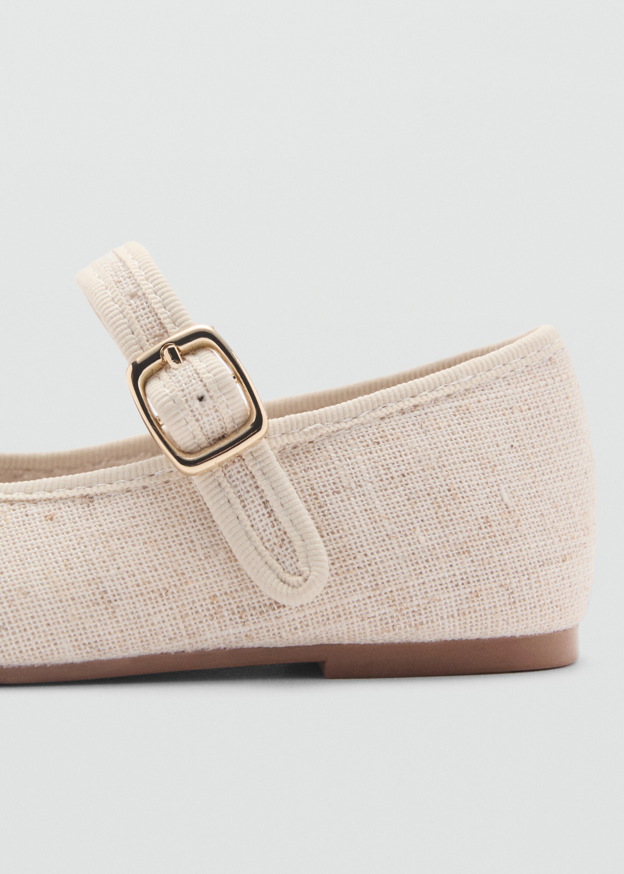 Round-toe ballet flats with buckle - Details of the article 2