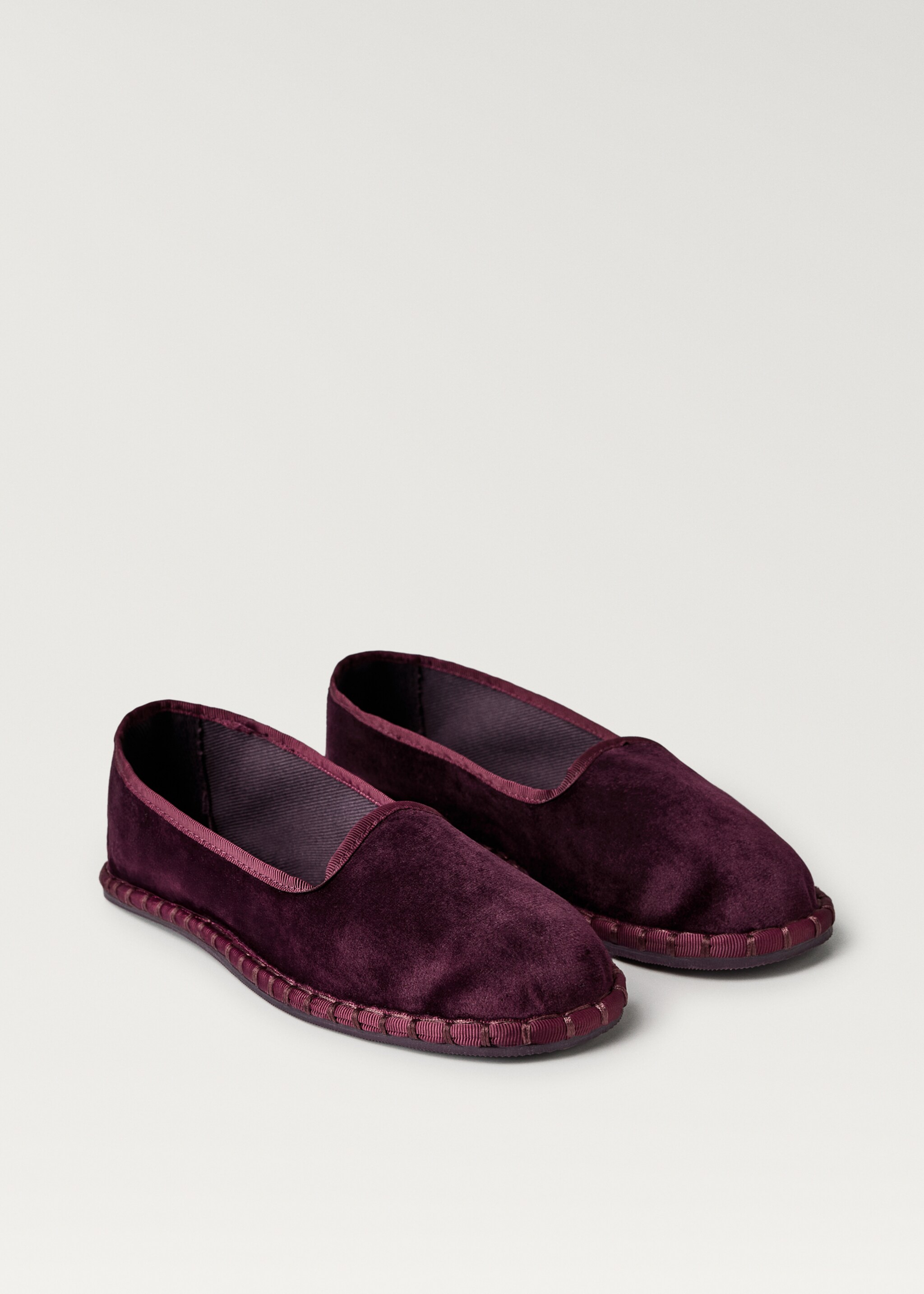 Sabatilles velour - Pla mig