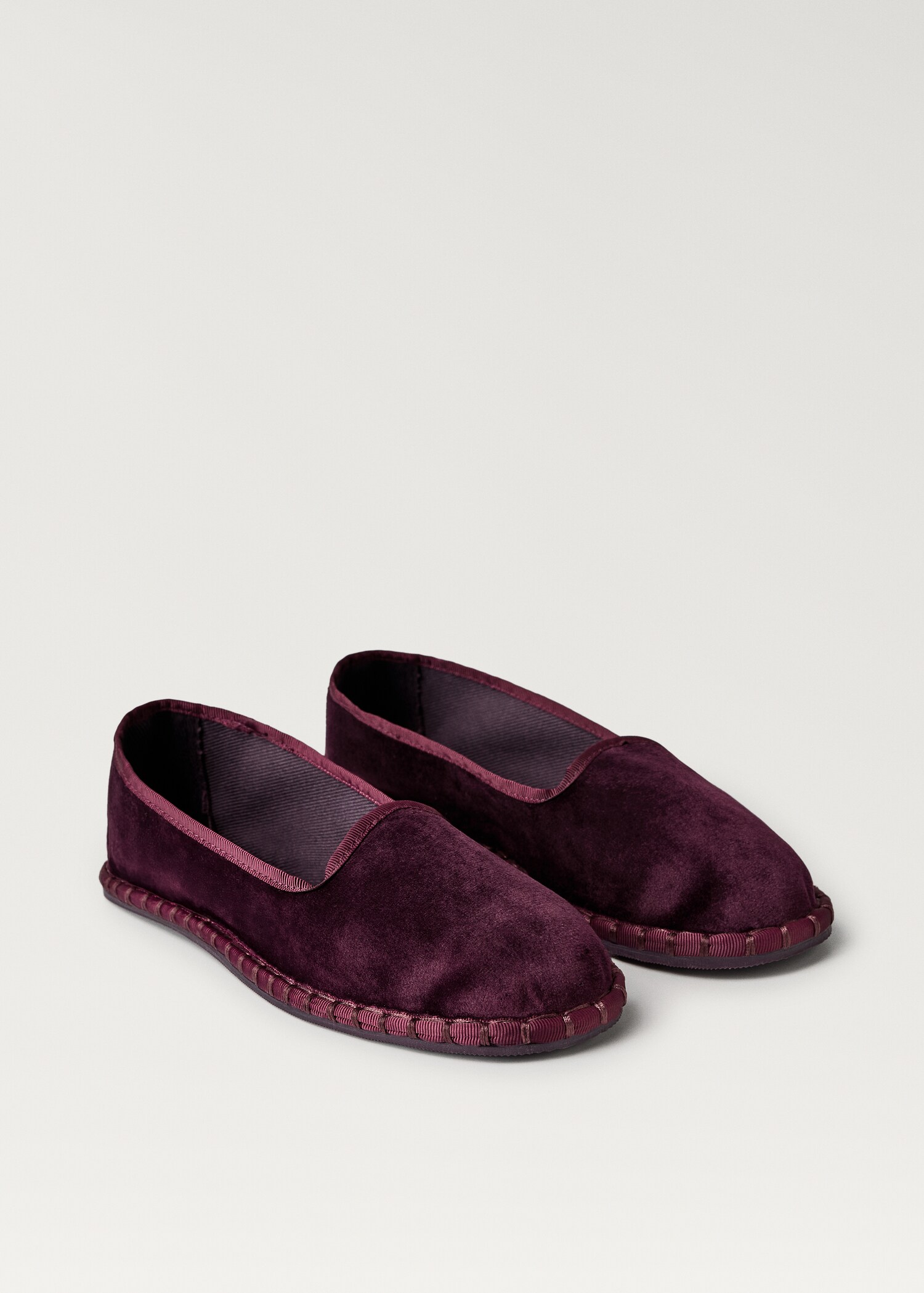 Velour shoes - Medium plane