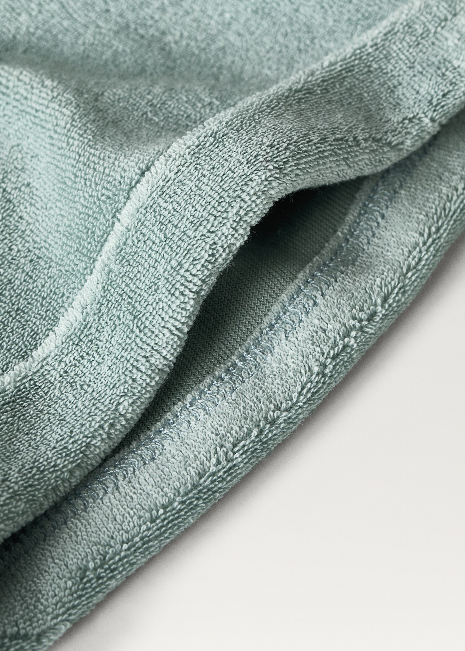 Bonnet en tissu éponge bouclette avec nœud - Détail de l'article 2