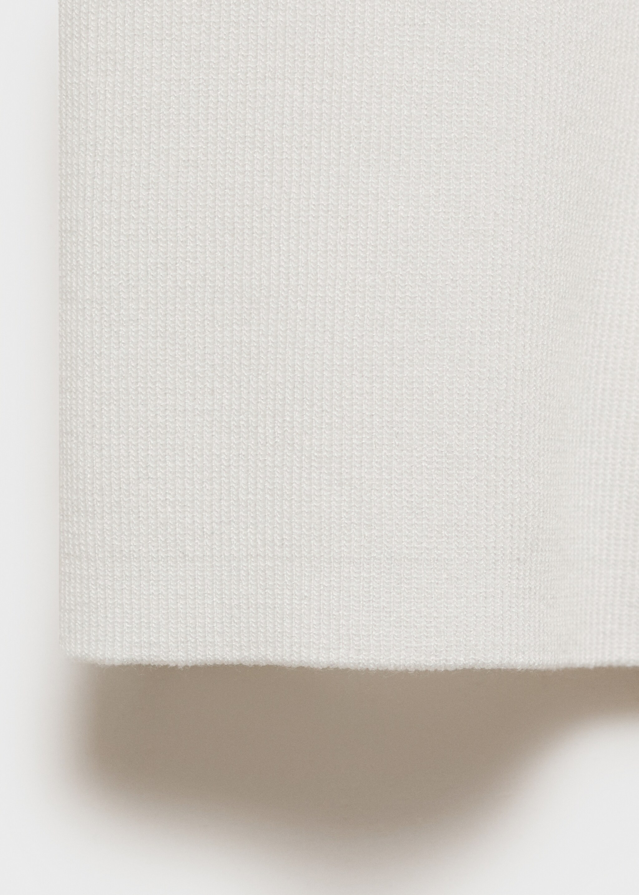 Straight knitted trousers - Details of the article 0