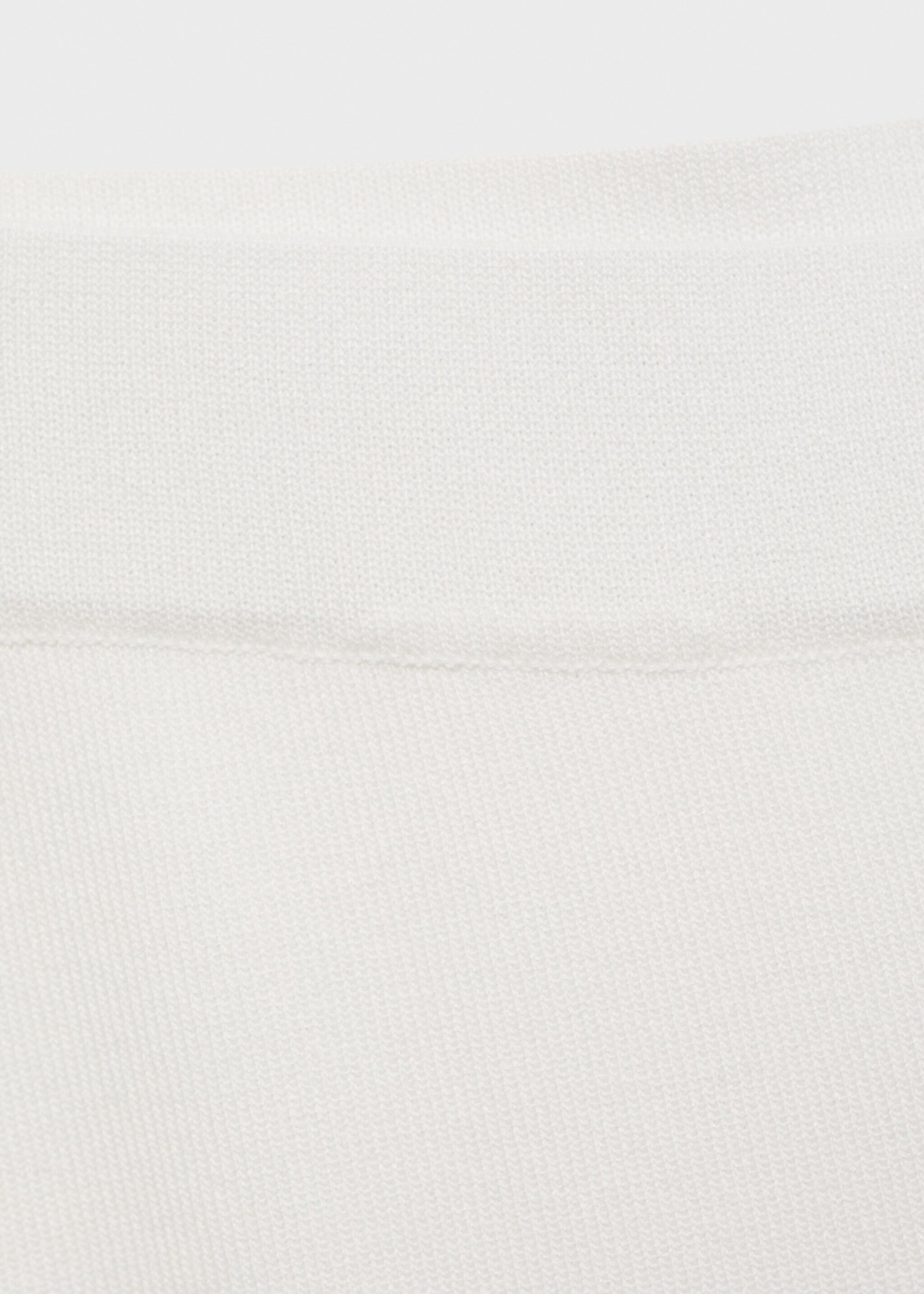 Straight knitted trousers - Details of the article 8