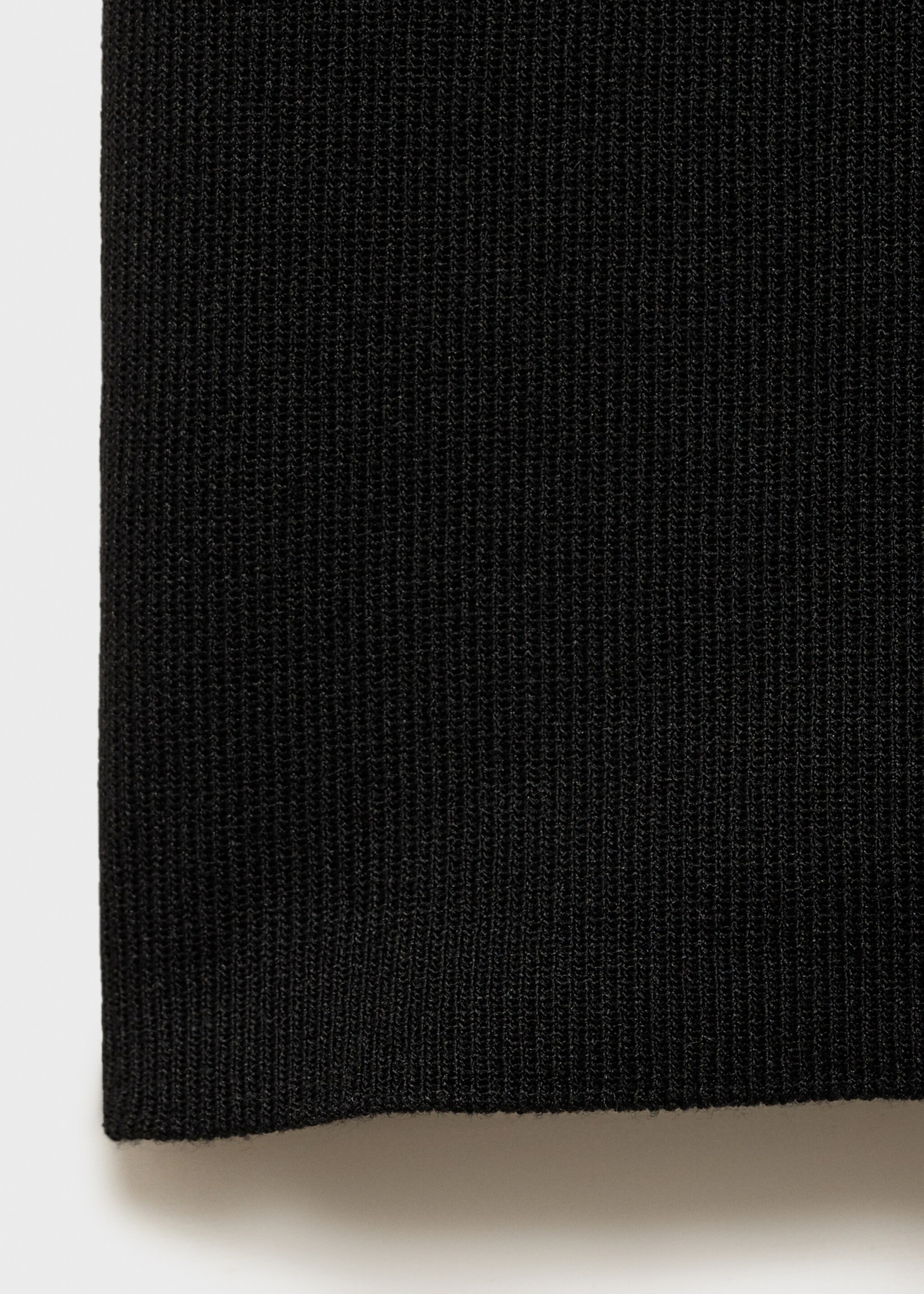 Straight knitted trousers - Details of the article 0