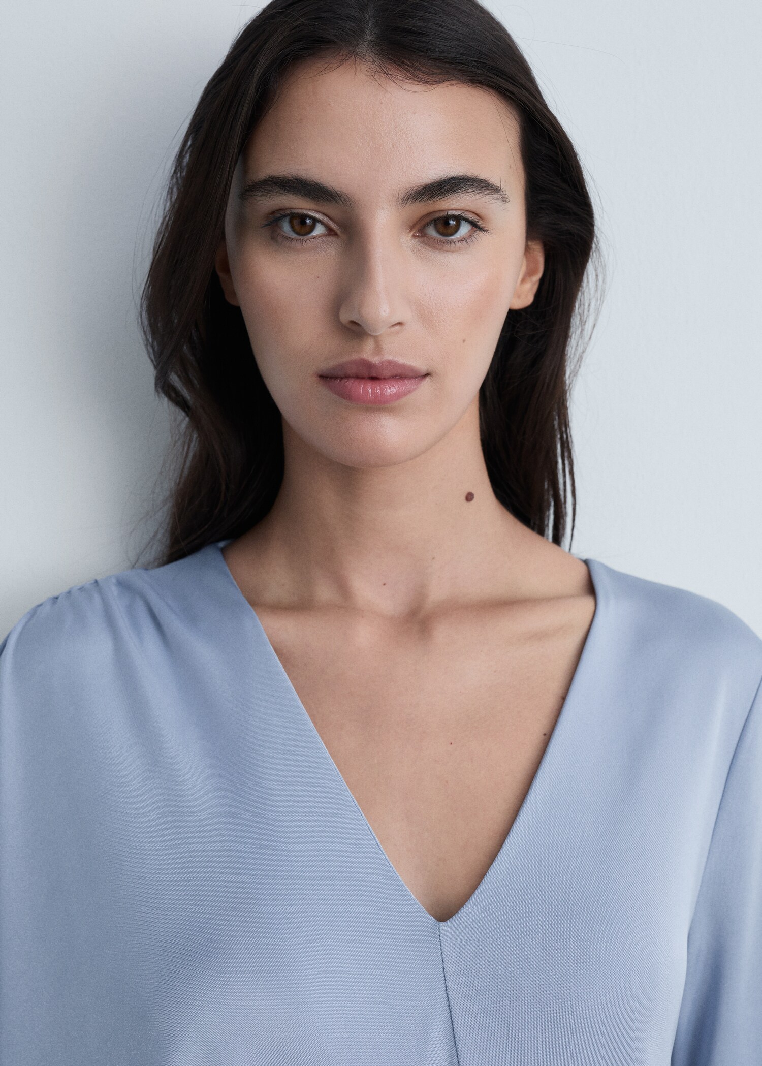 Robe asymétrique drapée - Détail de l'article 1