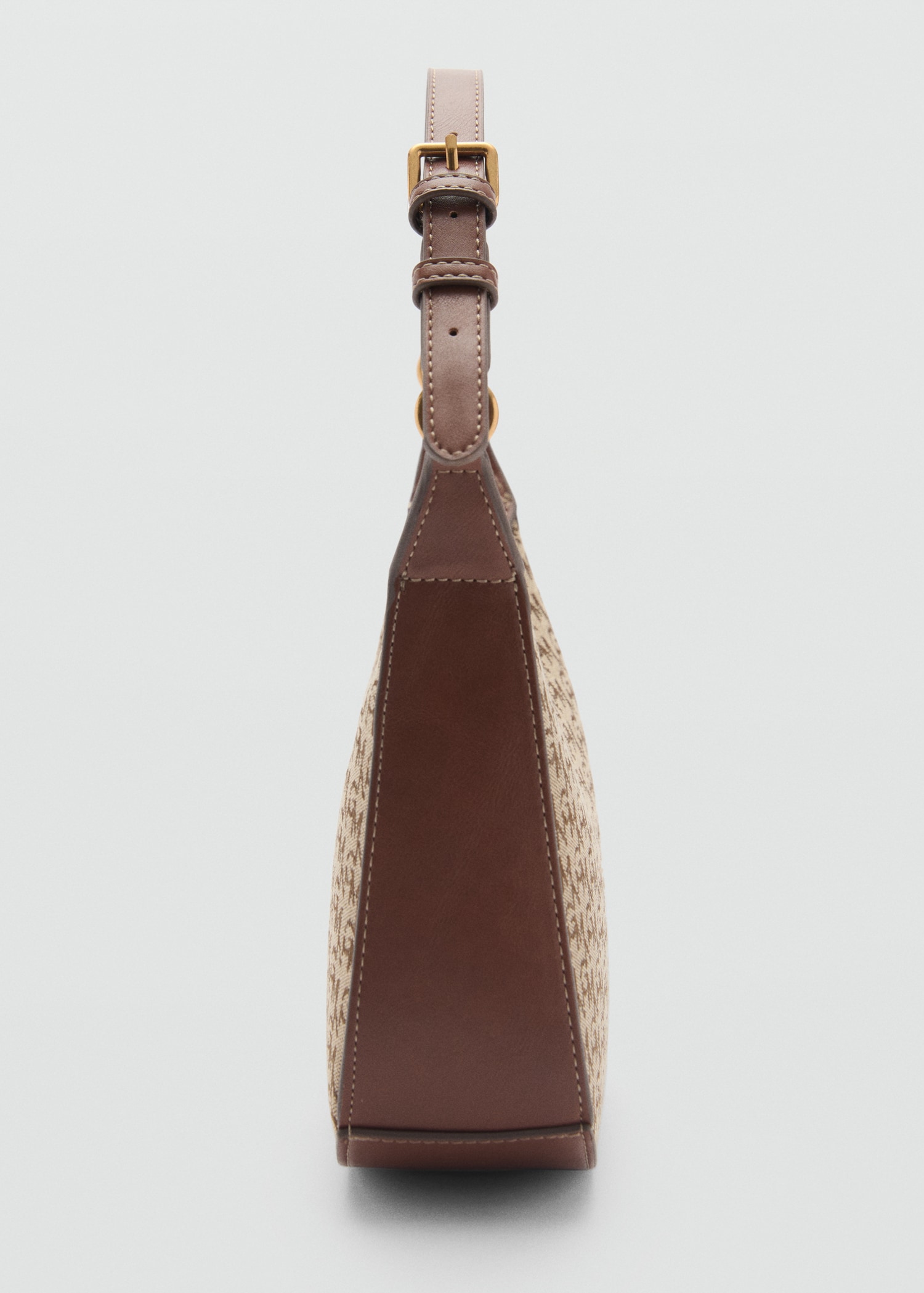 Shoulder bag with printed logo - Women | MANGO USA