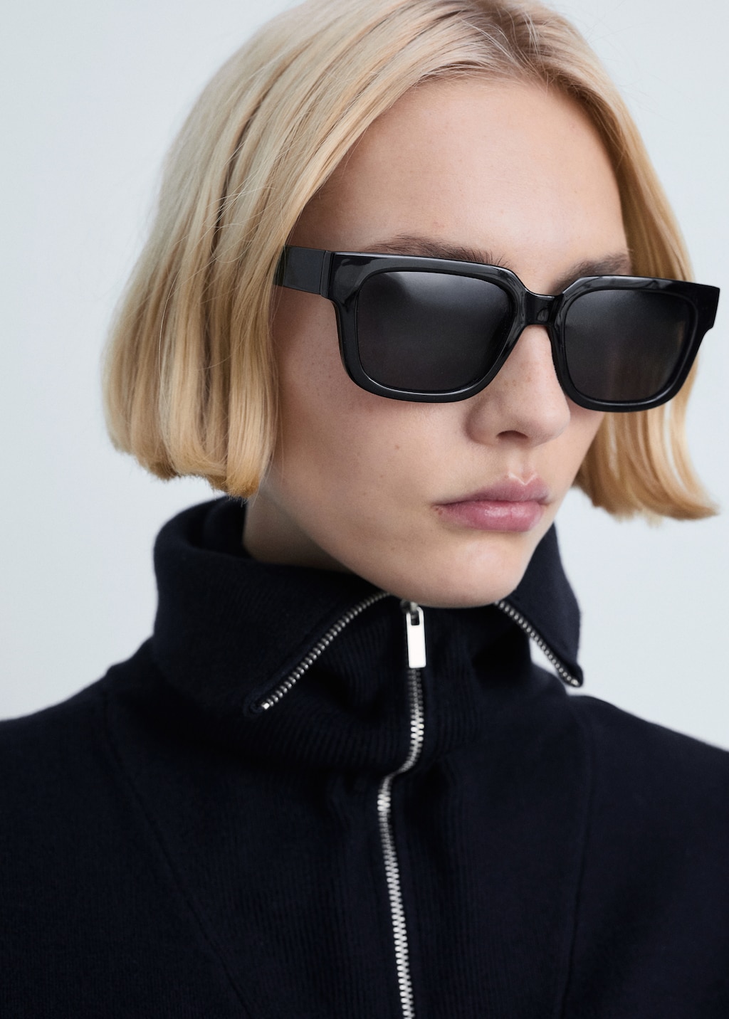 Zip neck jumper - image 4