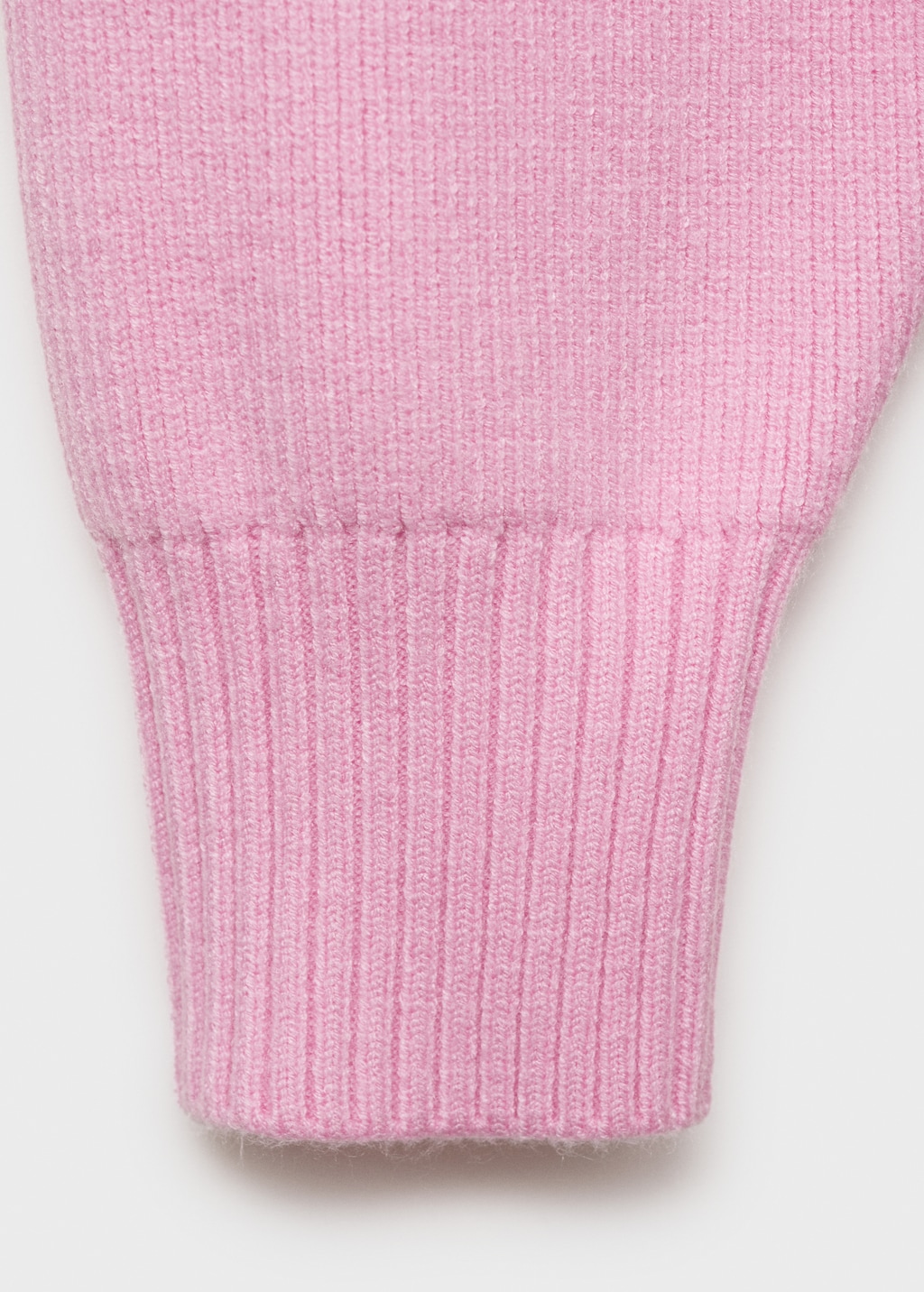 Contrasting knitted sweater with zip - Women | MANGO Canada