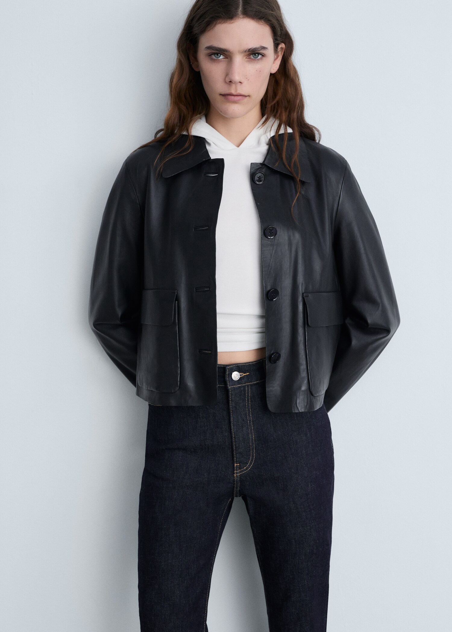 Jeans Claudia slim crop rinse wash - Detalle del artículo 1