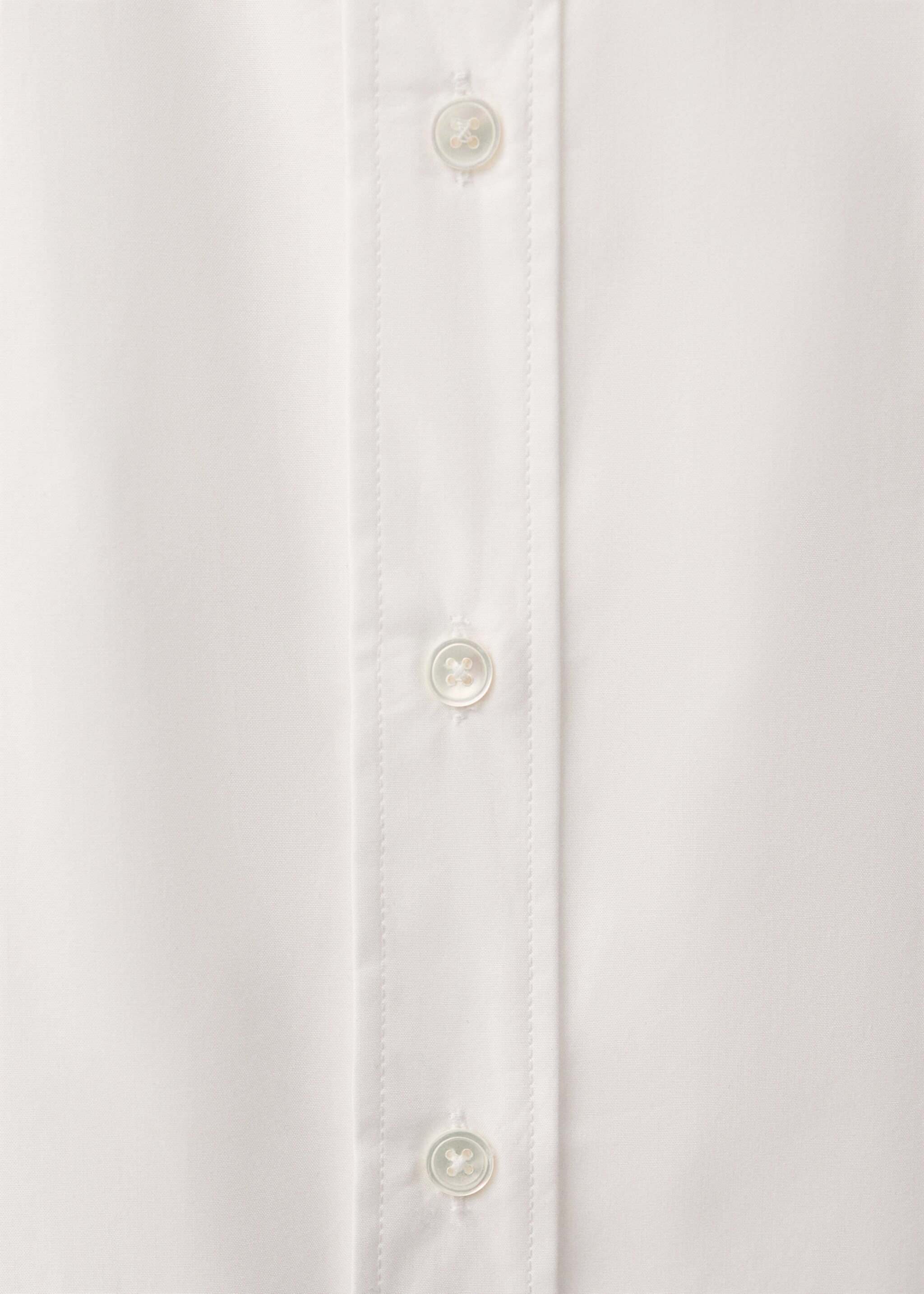 Oversize cotton shirt - Details of the article 0