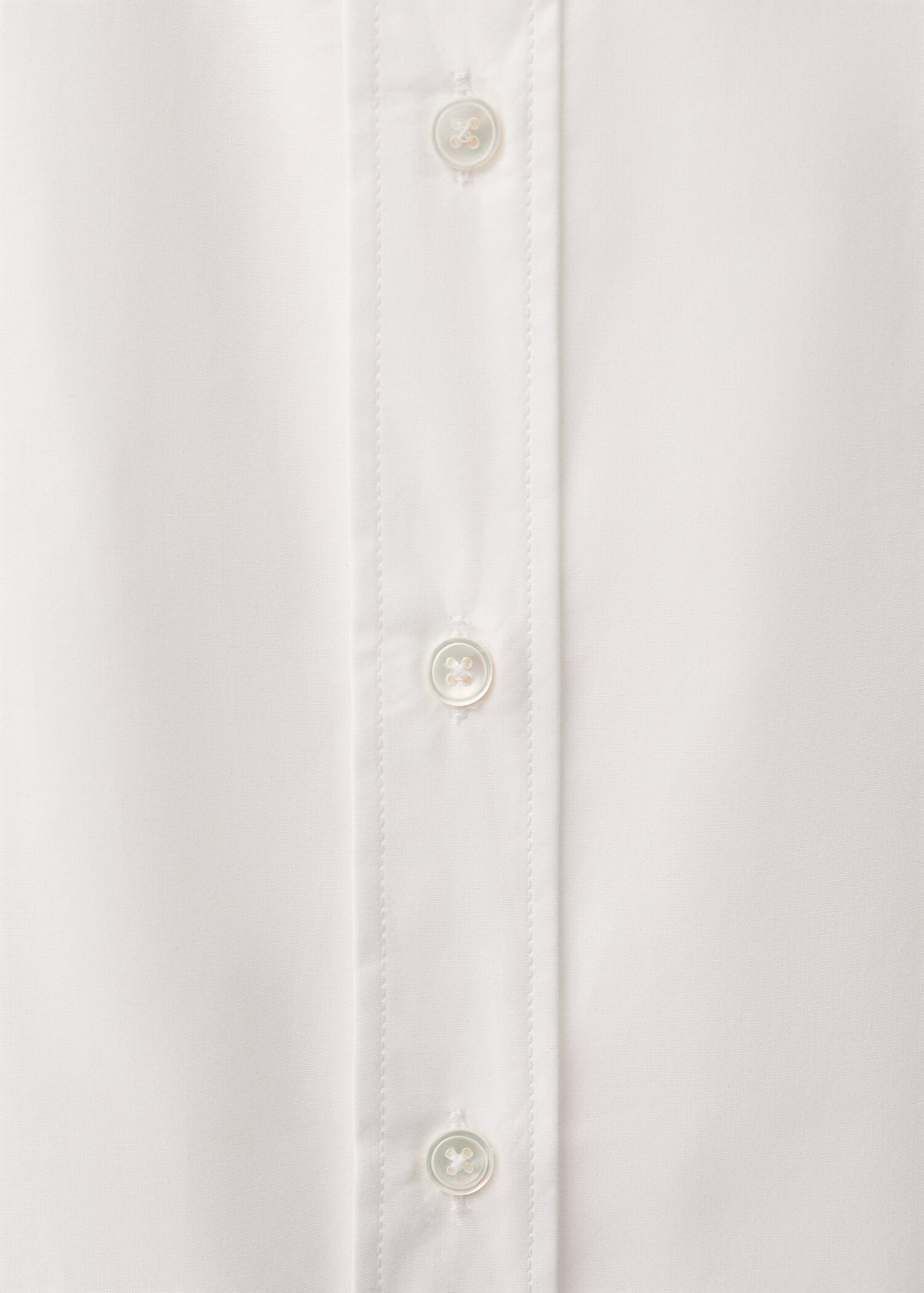 Oversize cotton shirt - Details of the article 0