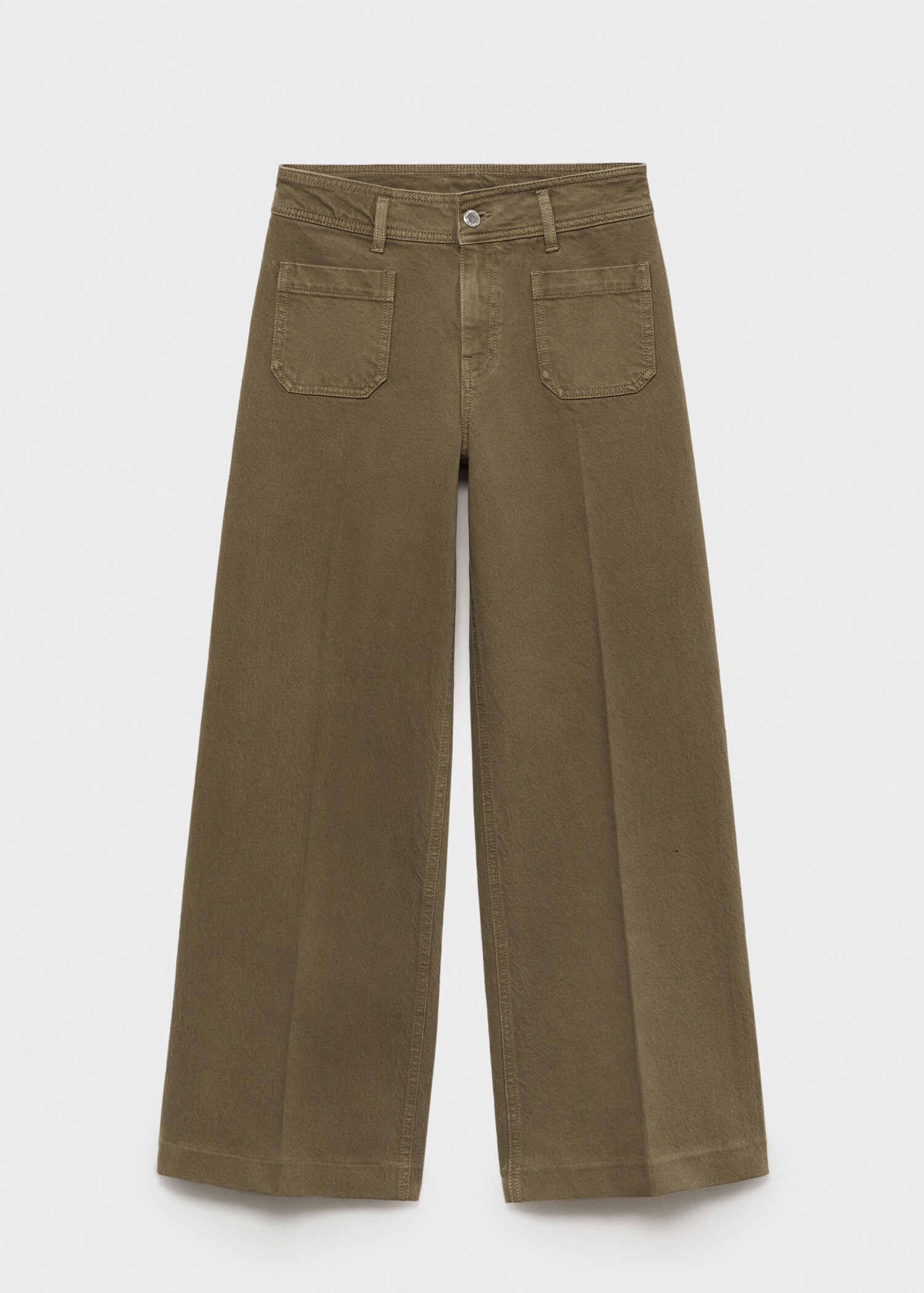 Jeans wideleg bolsillos - Artículo sin modelo
