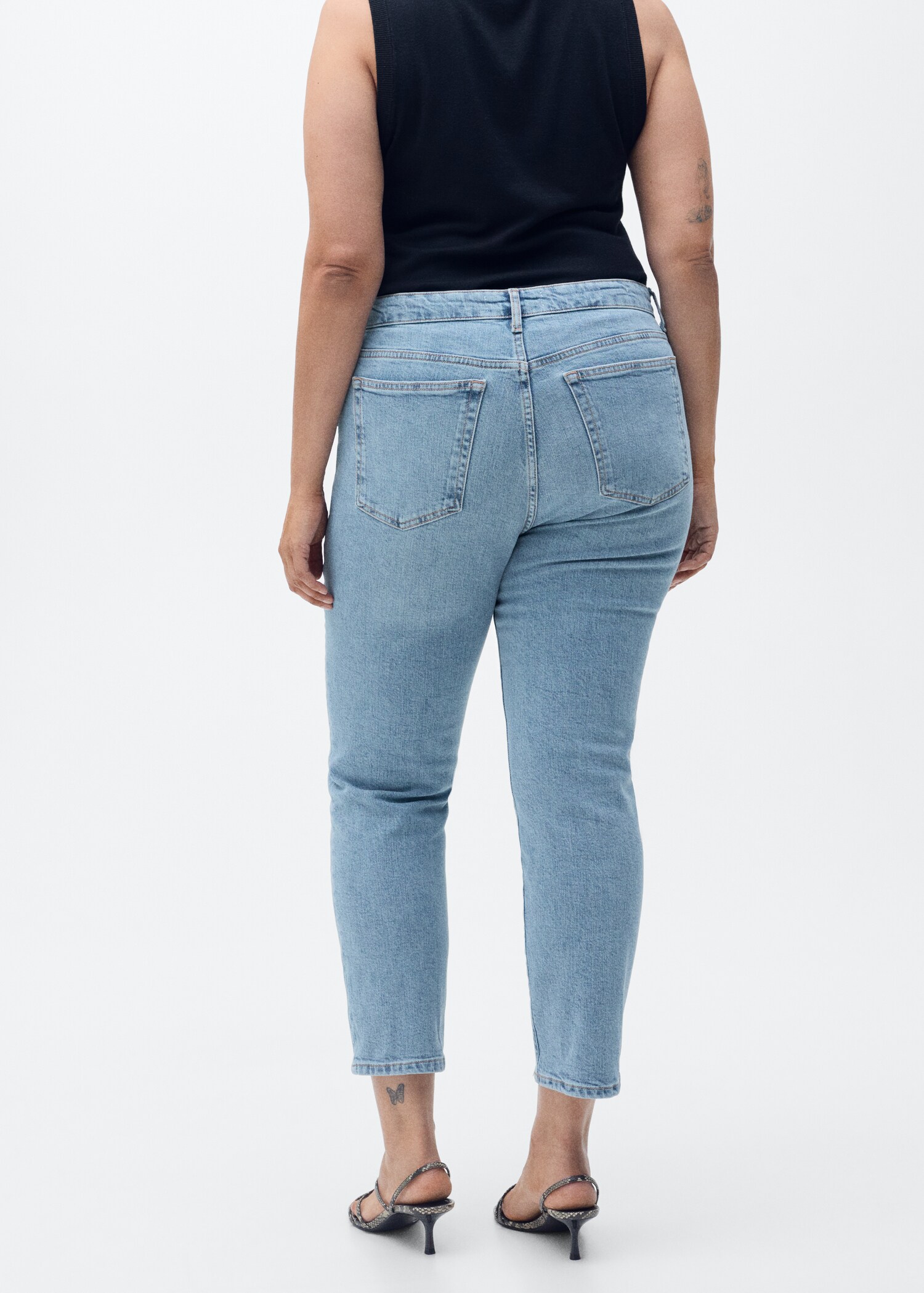 Claudia slim-fit cropped jeans - Details of the article 4