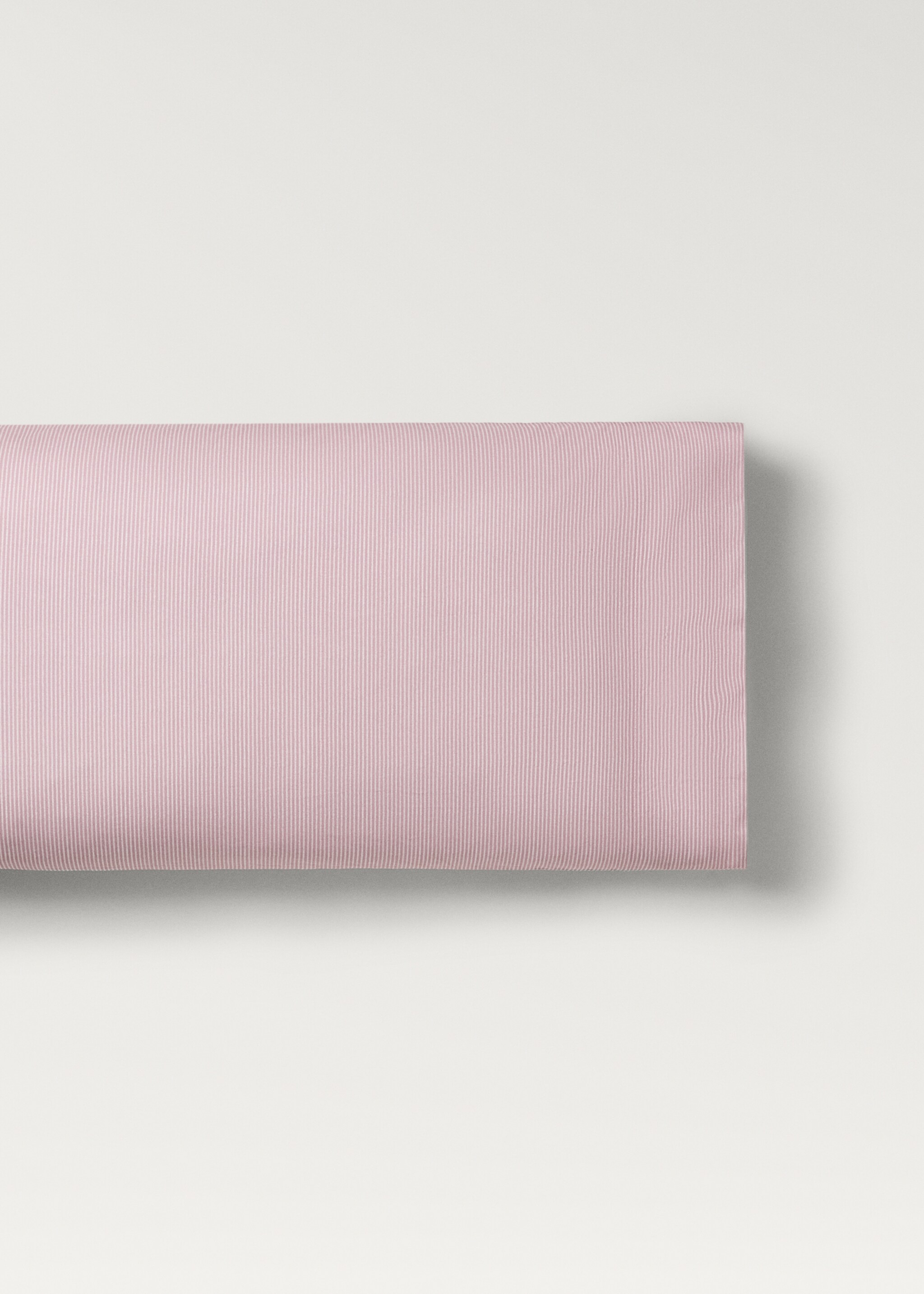 Cotton percale striped children's pillowcase, 45x110 cm - Article without model