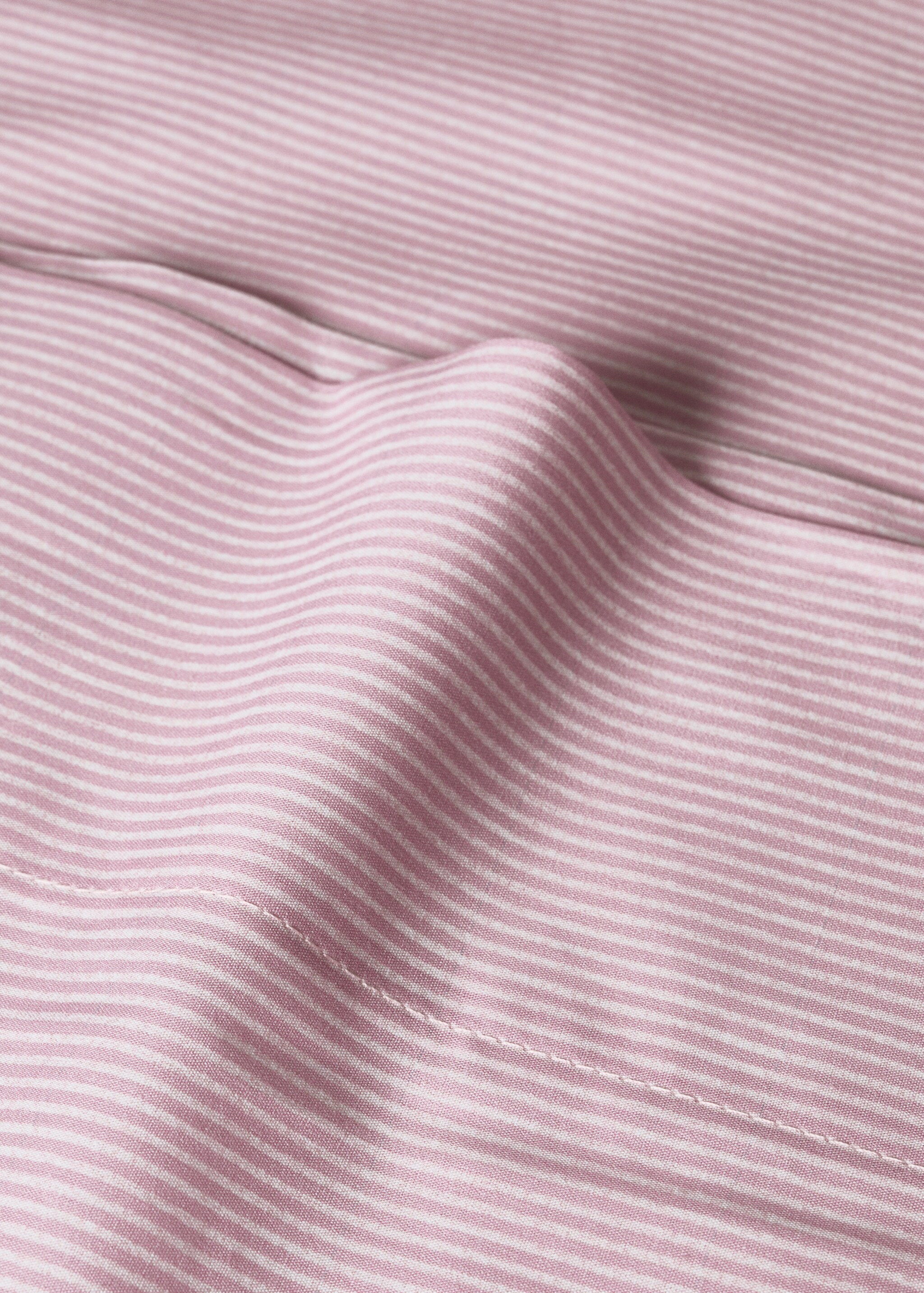 Cotton percale striped children's pillowcase, 45x110 cm - Details of the article 1
