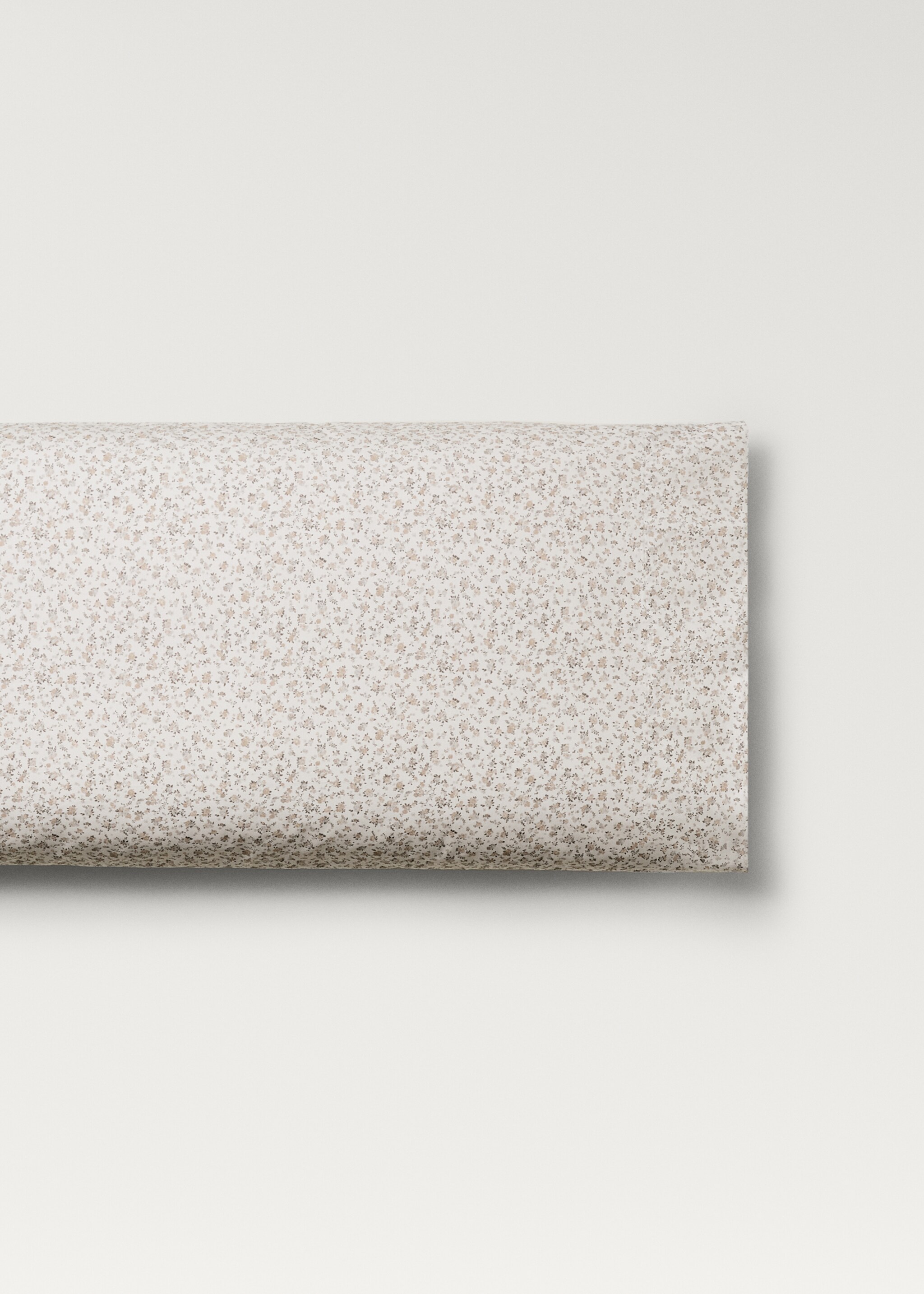 Poszewka na poduszkę dla dzieci z bawełnianego perkalu z nadrukiem 45 x 110 cm - Artykuł bez modela/modelki, Beżowy. Ref: 87024089-00.