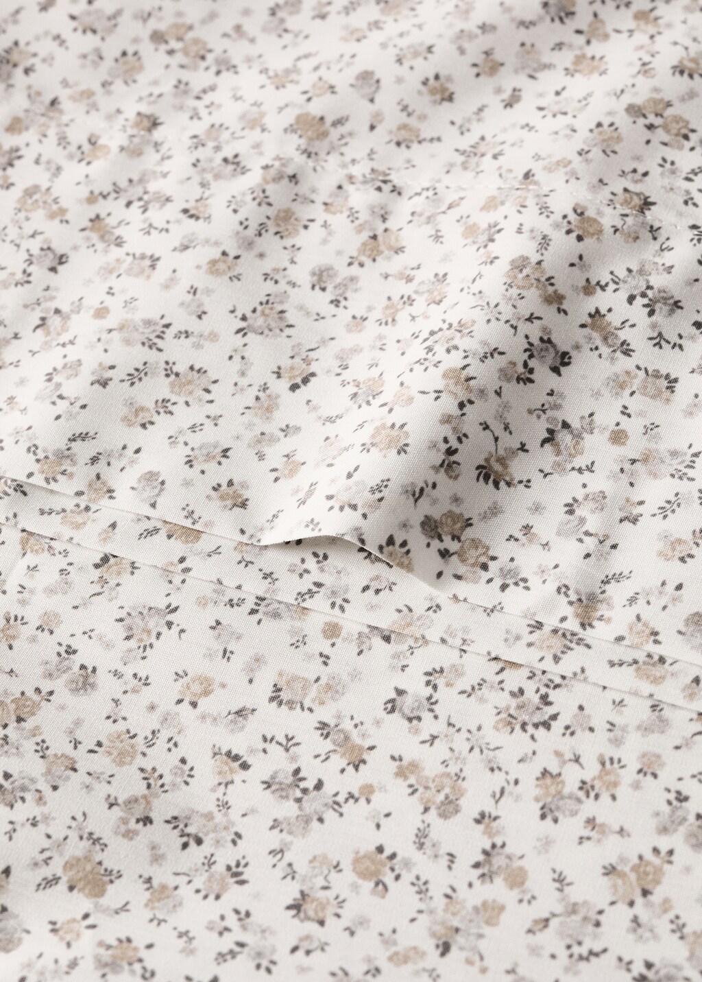 Cotton percale printed children's pillowcase 45x110 cm