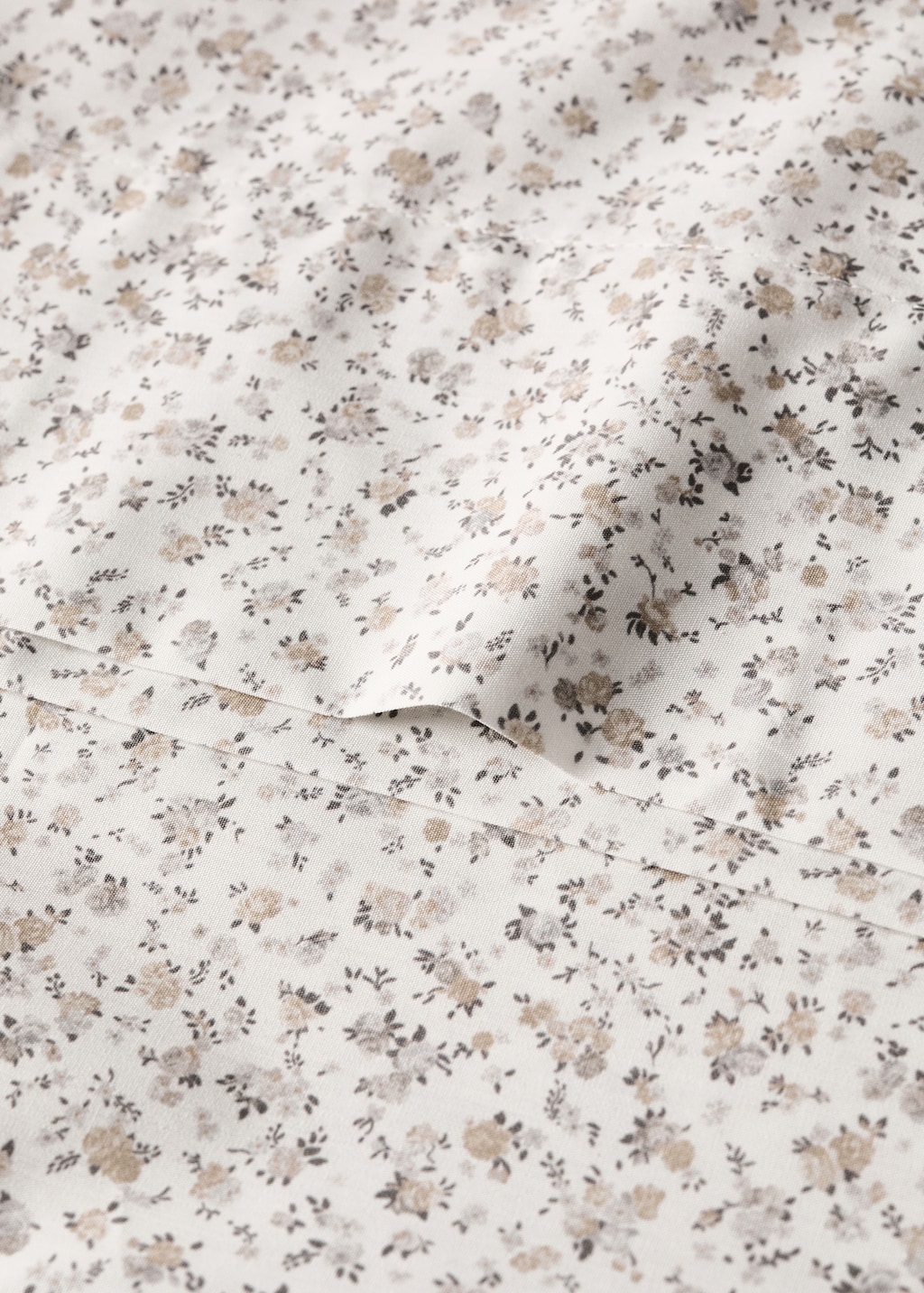 Cotton percale printed children's pillowcase 45x110 cm