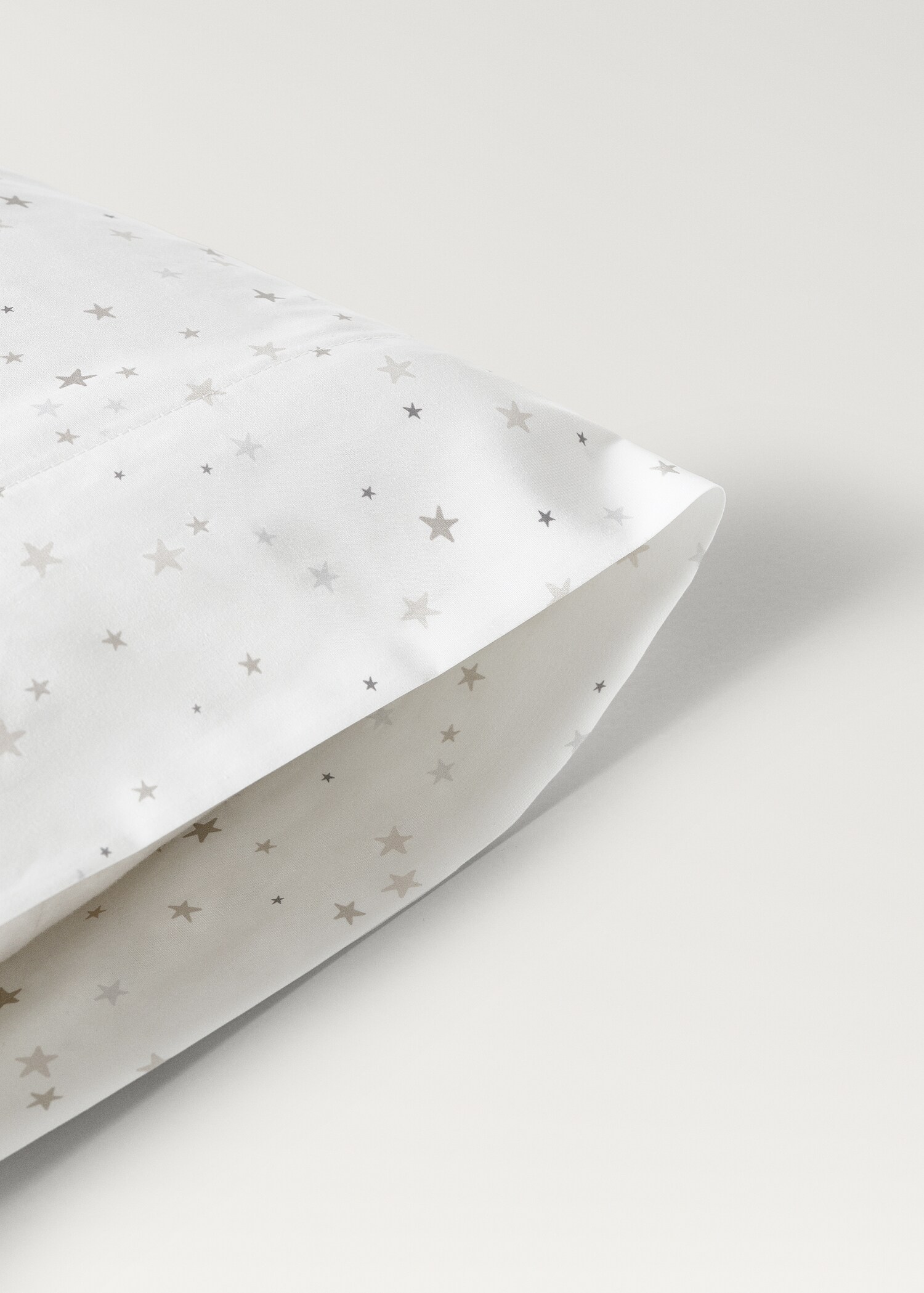 Cotton percale printed children's pillowcase 45x110 cm - Details of the article 1