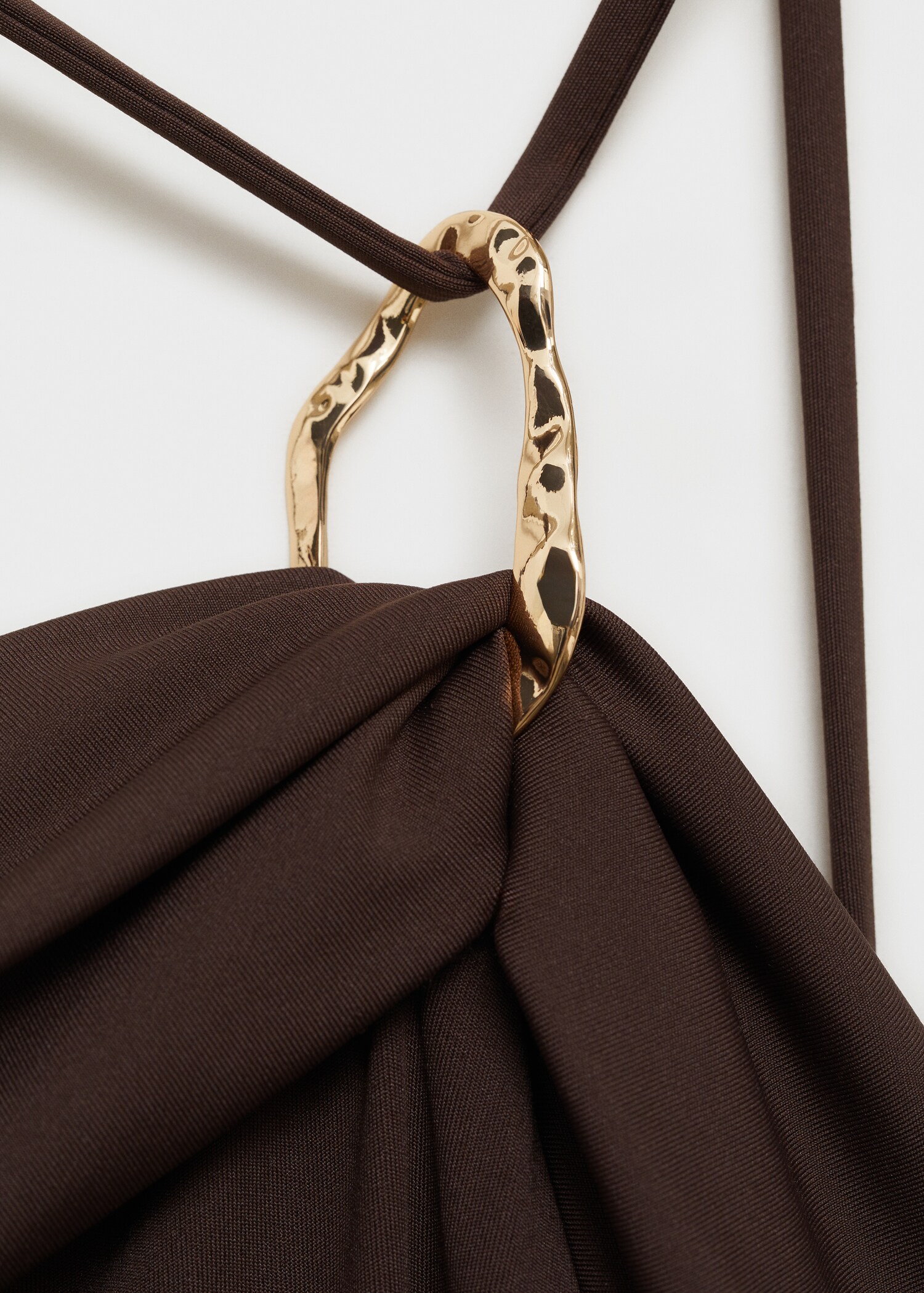 Asymmetrical swimsuit with hoop - Details of the article 8