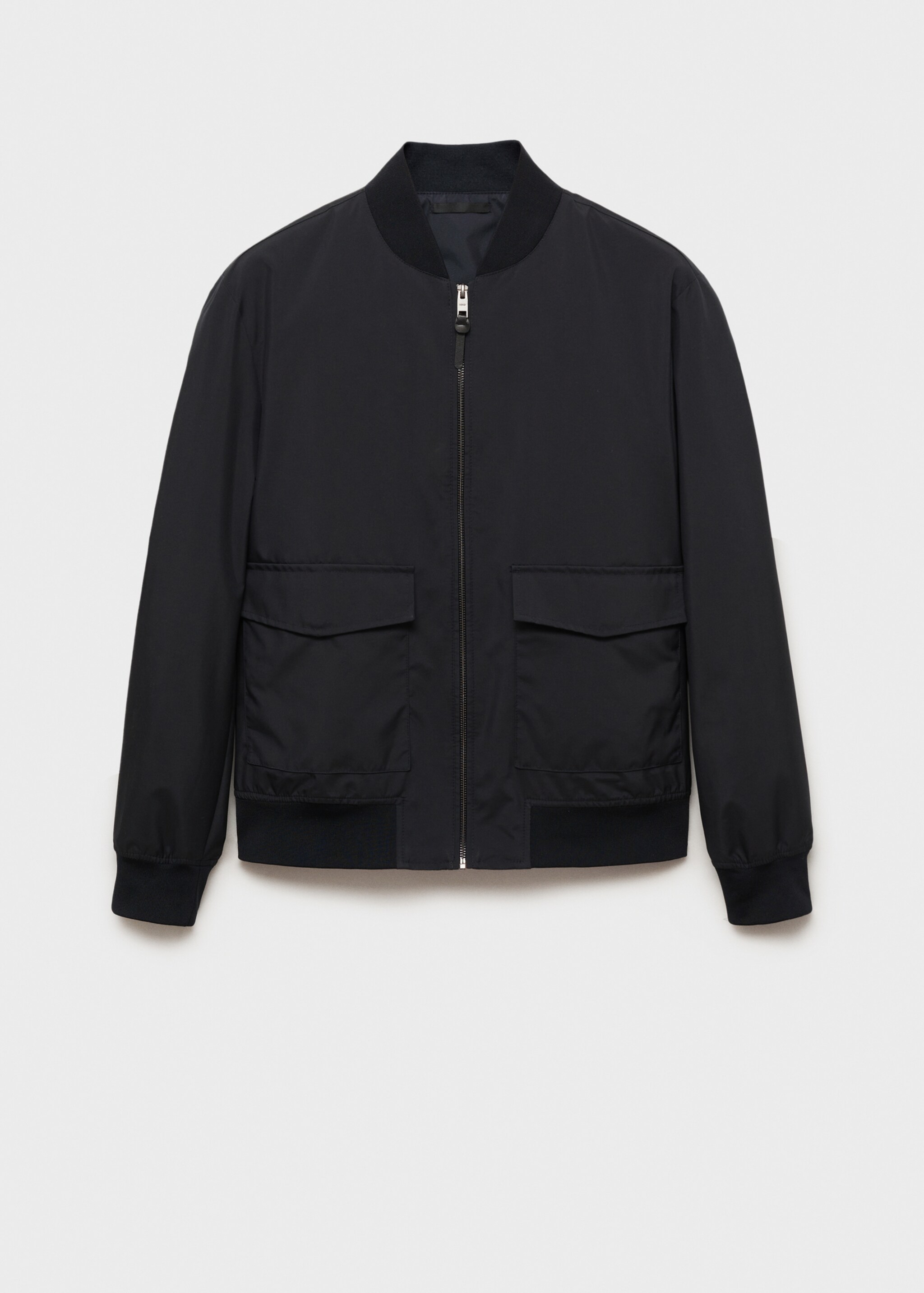 Water-repellent bomber jacket with pockets - Article without model