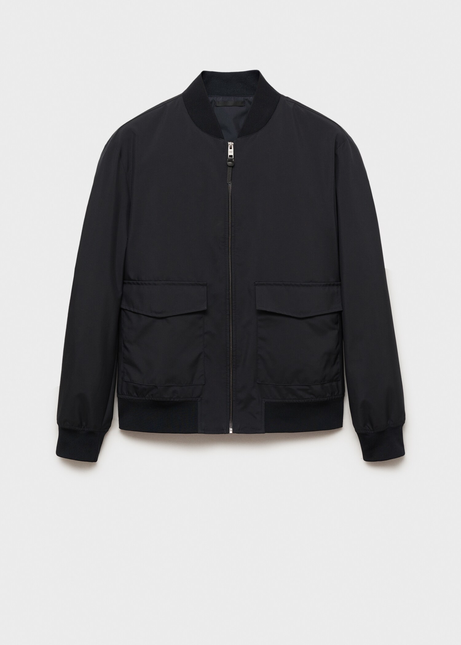 Water-repellent bomber jacket with pockets - Article without model
