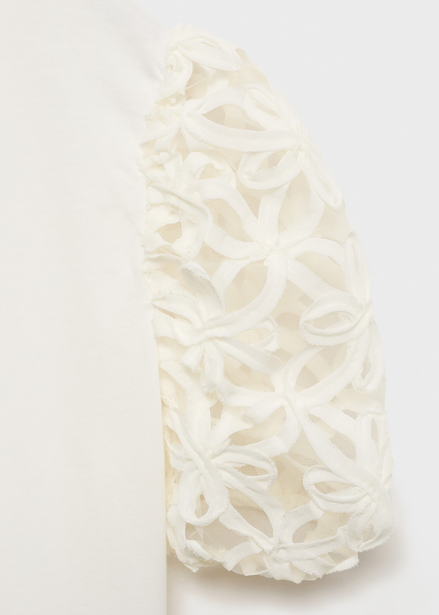Kurzarm-T-Shirt mit Stickerei - Detail des Artikels 8