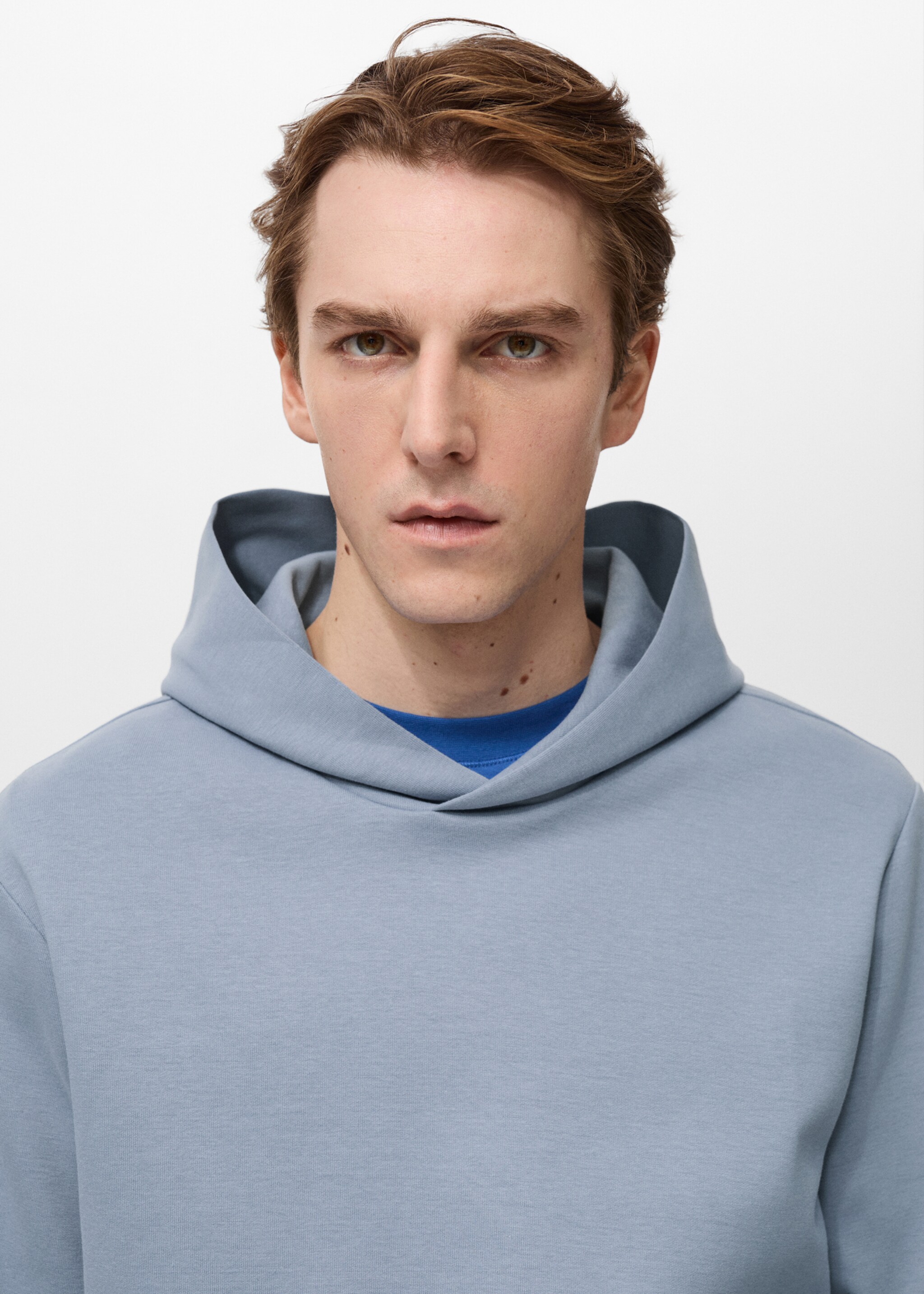 เสื้อแจ็กเก็ตแบบเทเลอร์ผ้าคอตตอนลินินมีกระเป๋า - รายละเอียดของสินค้า 1