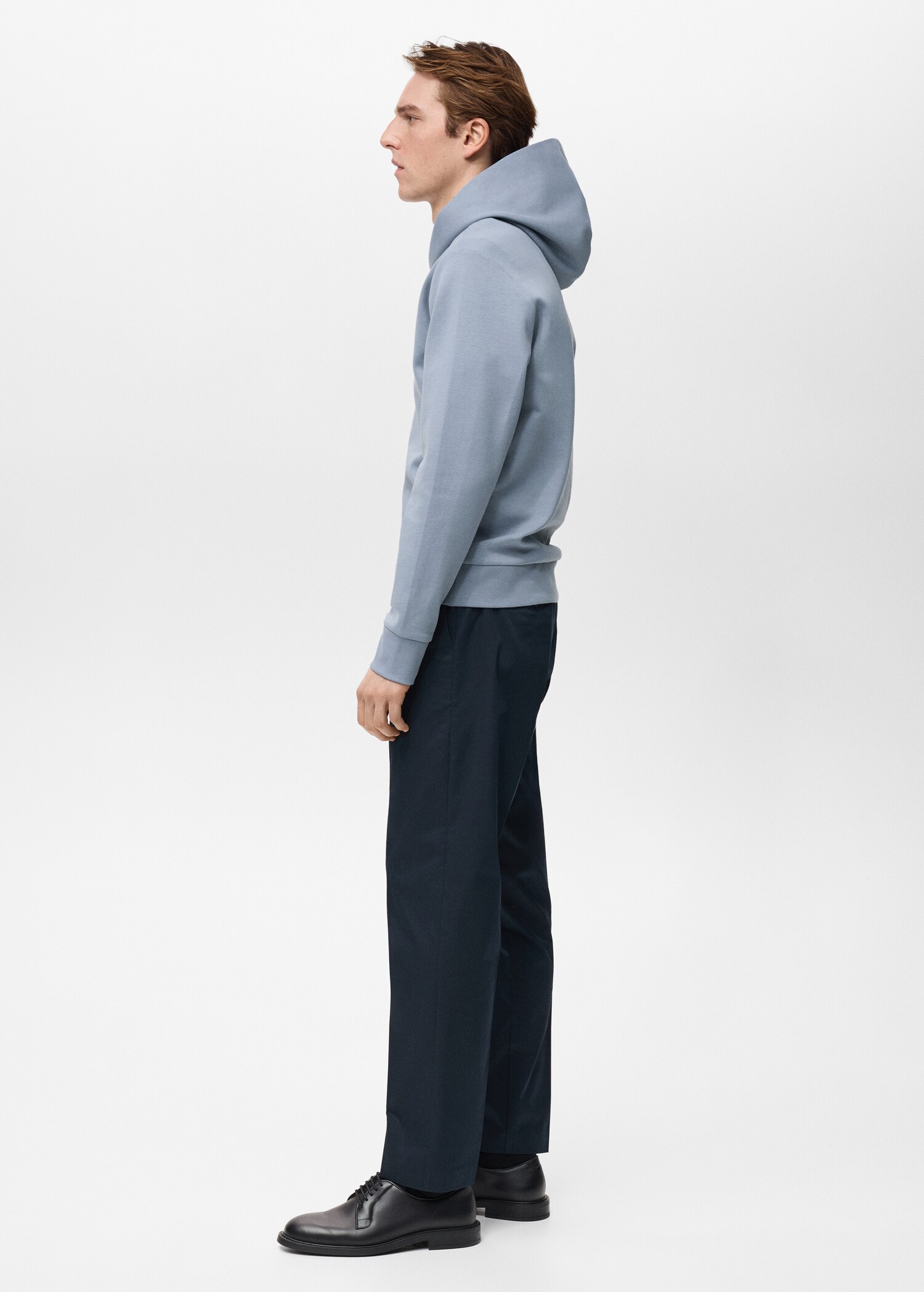 Regular-fit cotton hoodie - Details of the article 2