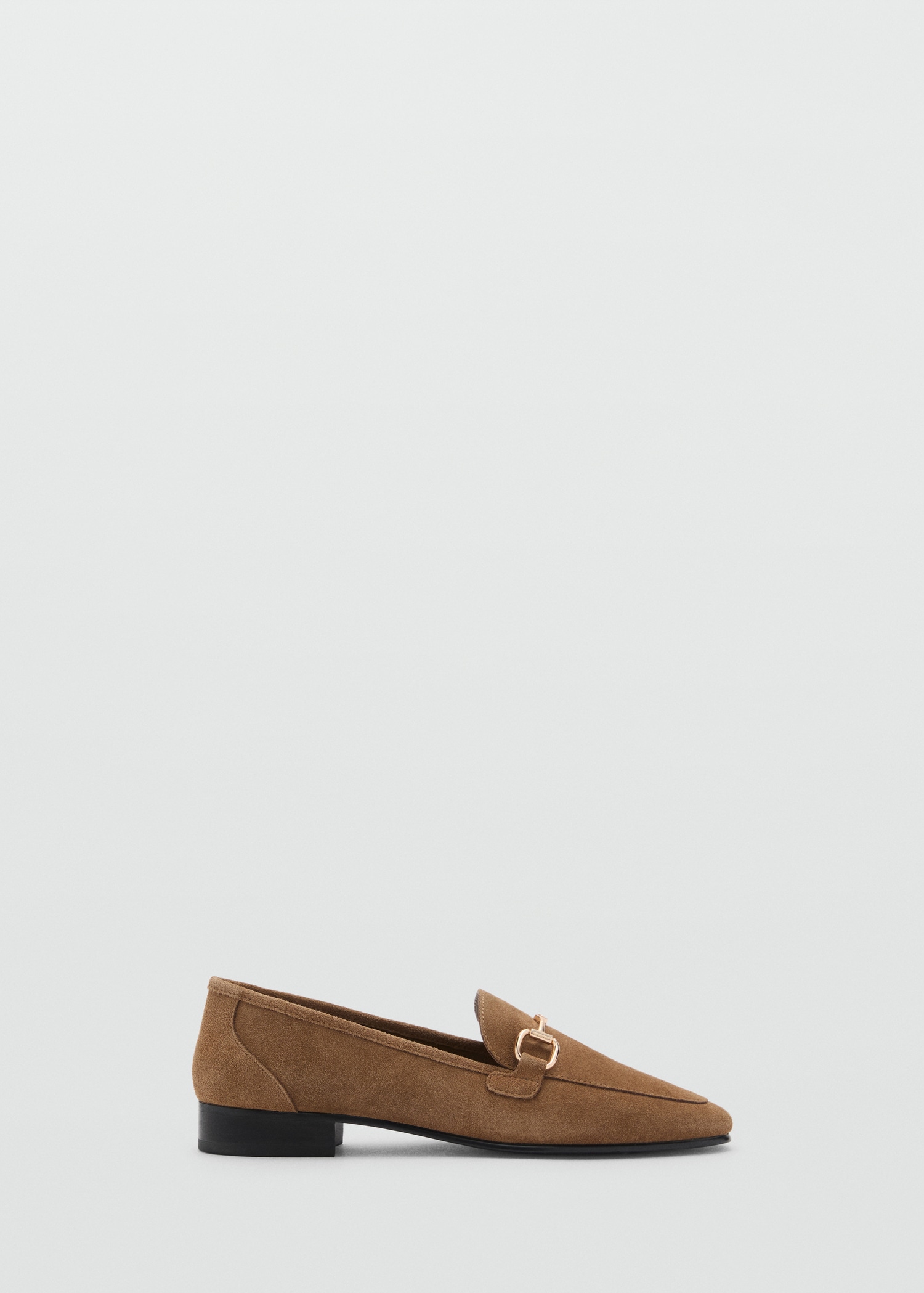 Suede moccasins with buckle - Women | MANGO South Africa