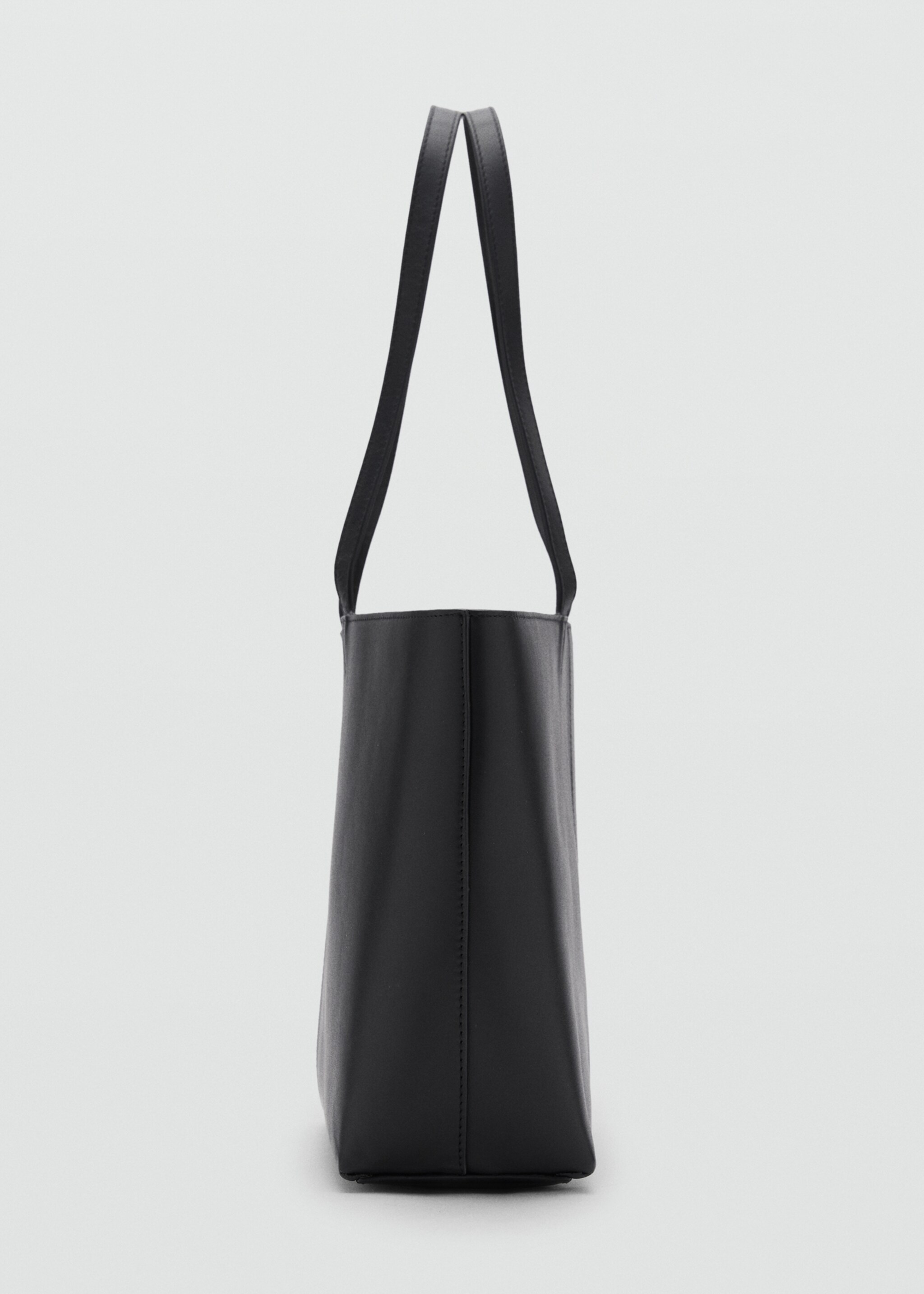 Medium leather shopper bag - Details of the article 1
