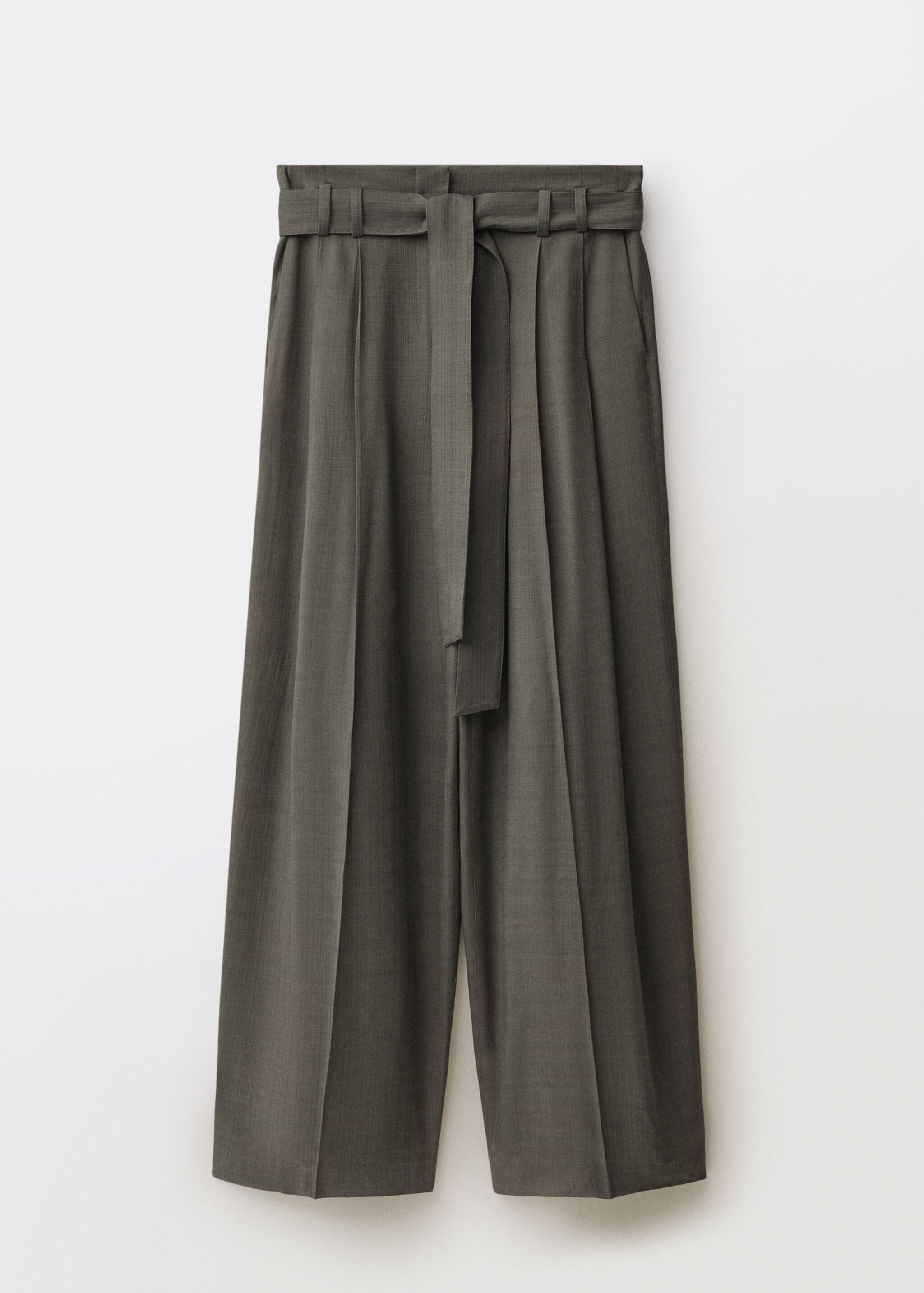 Suit trousers with belt clips - Article without model