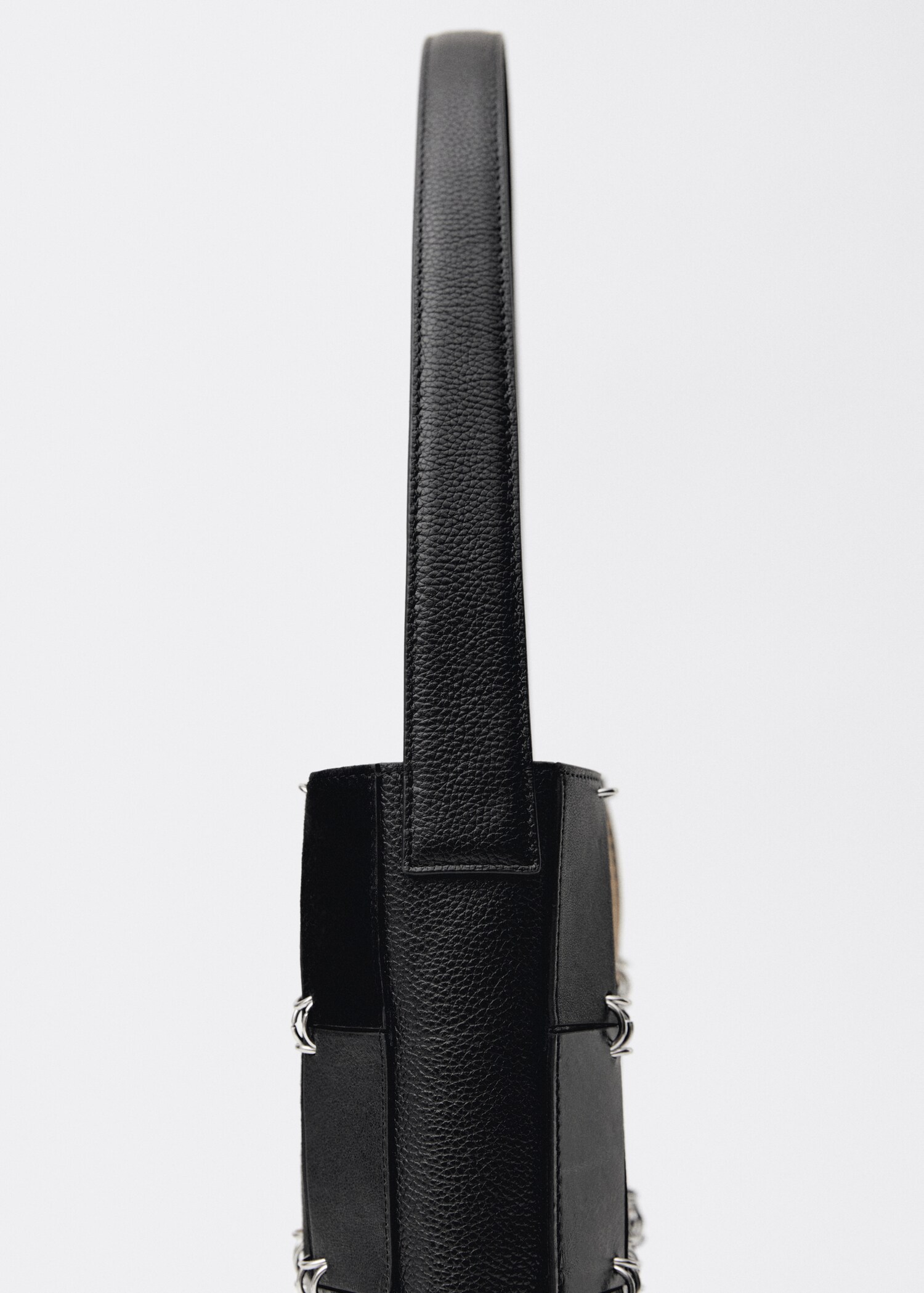 Ledertasche in kombinierter Patchwork-Optik - Detail des Artikels 3