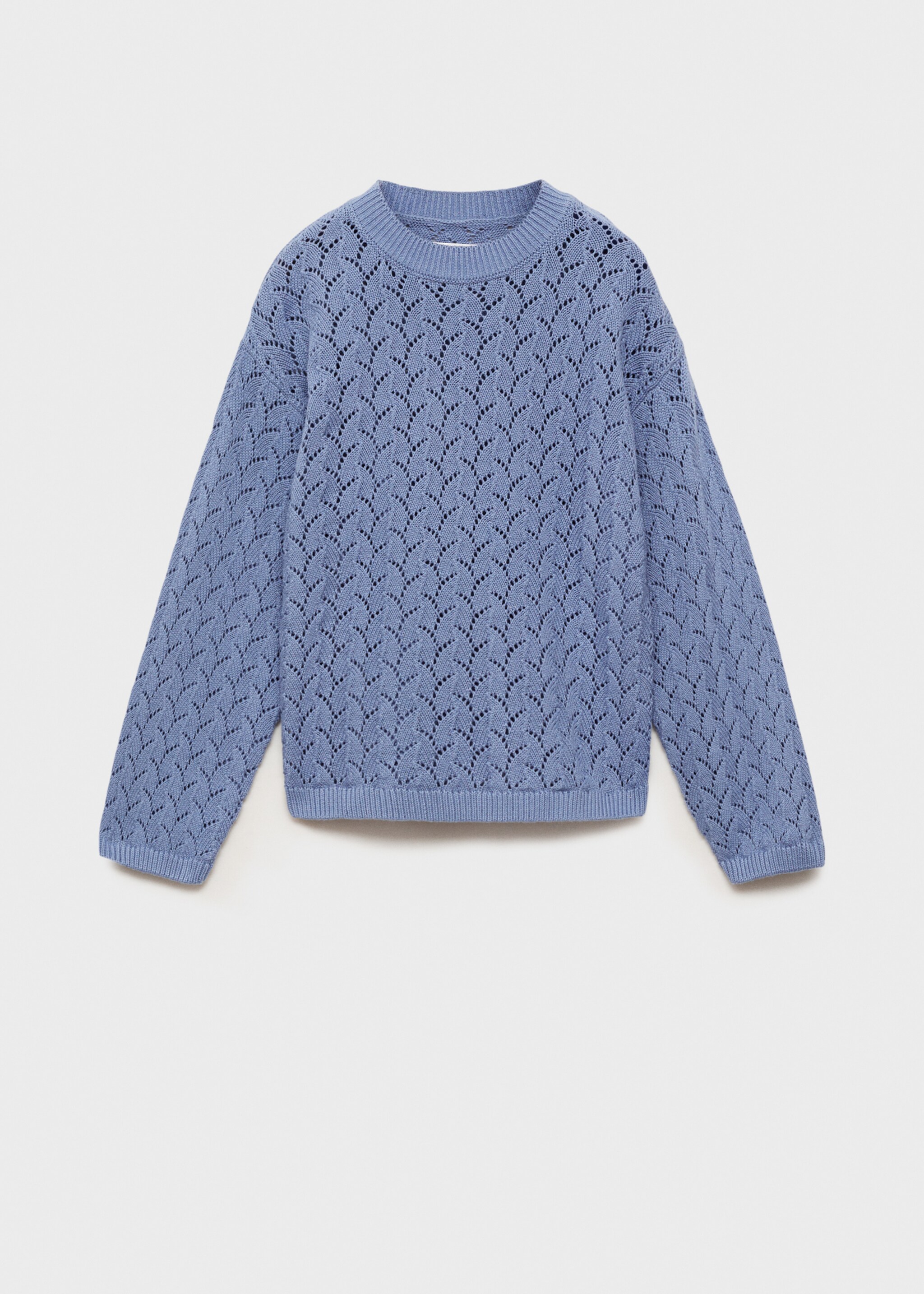 Openwork knit sweater - Article without model