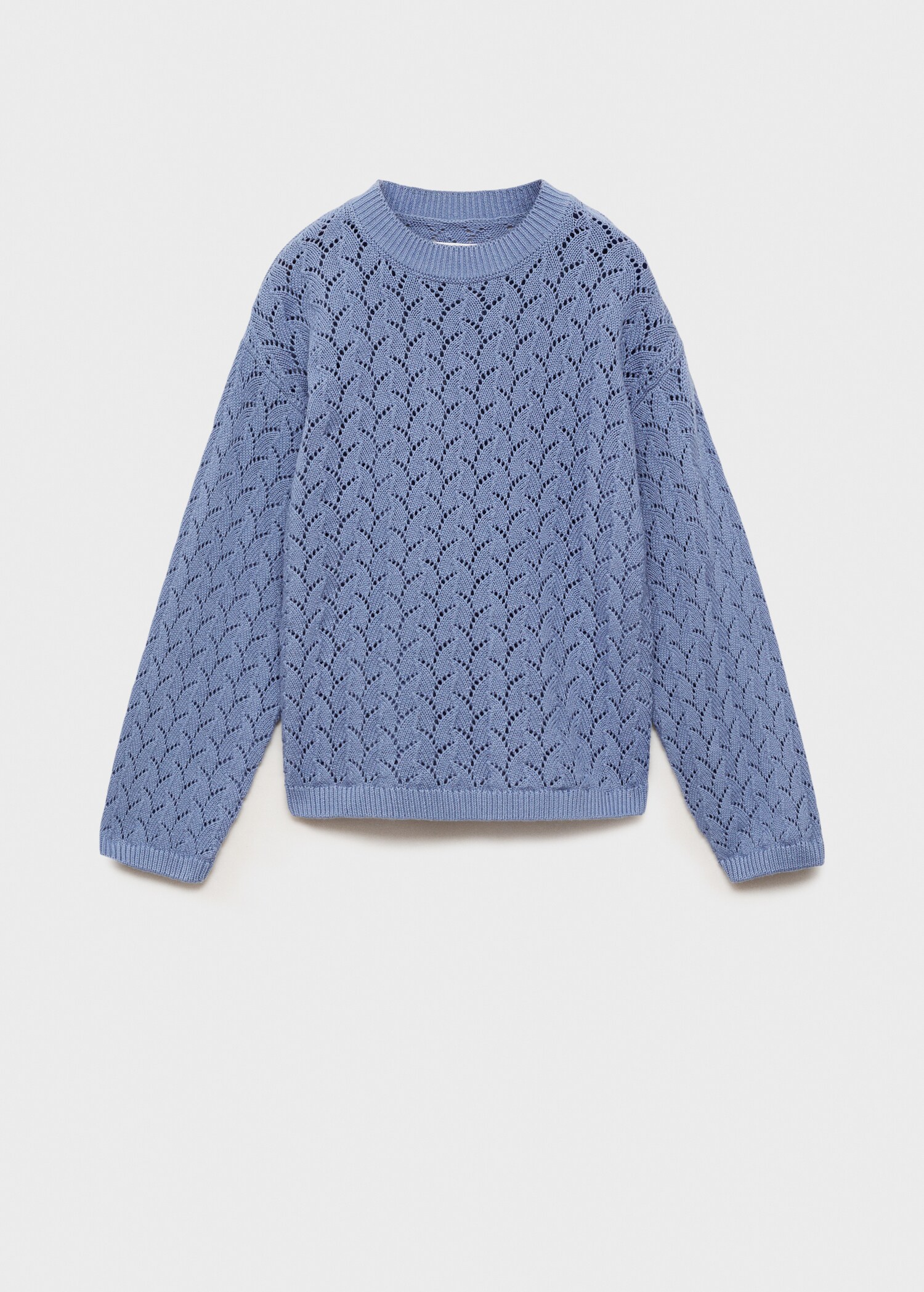 Pull en maille ajourée - Article sans modèle