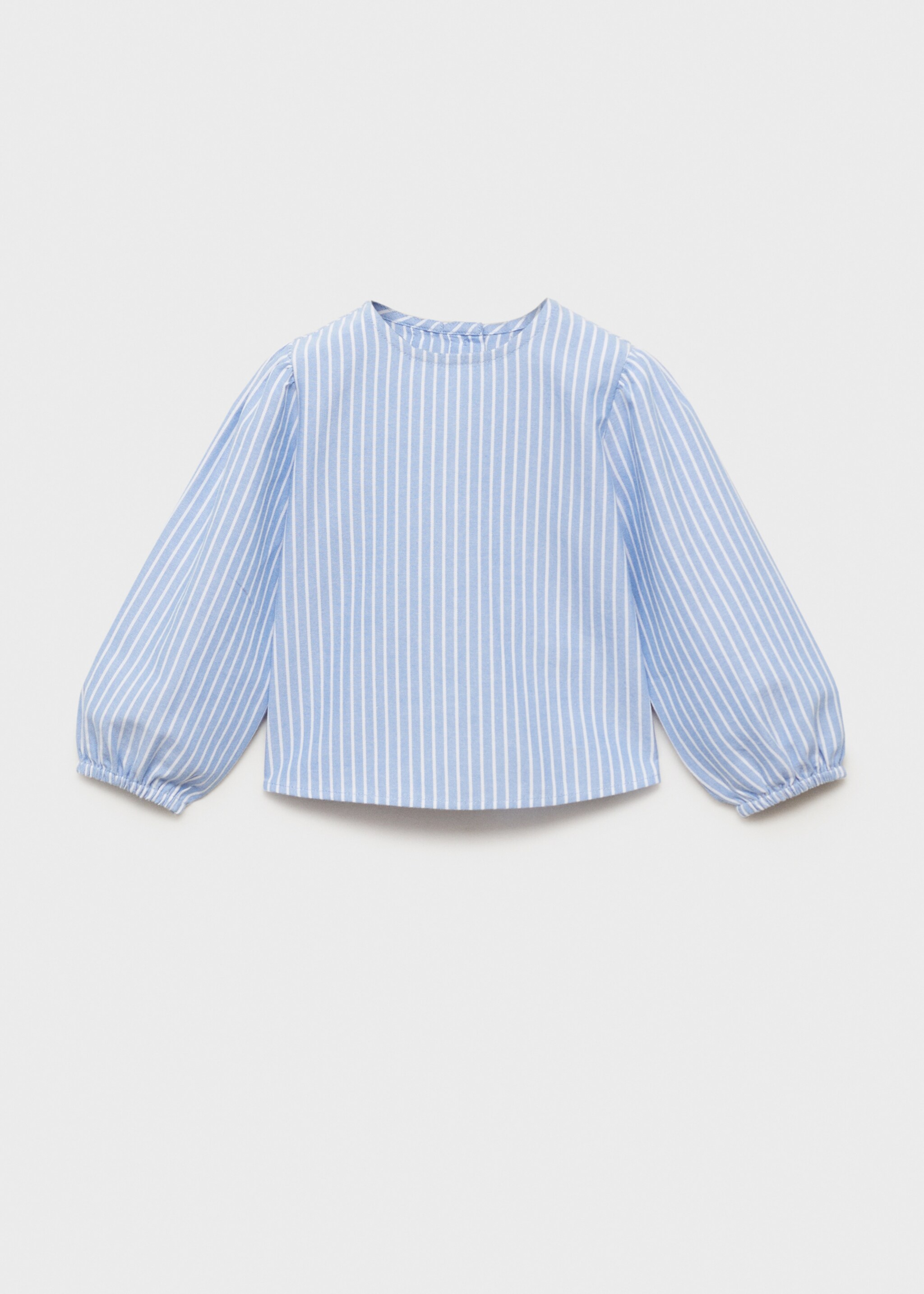Striped cotton blouse - Article without model