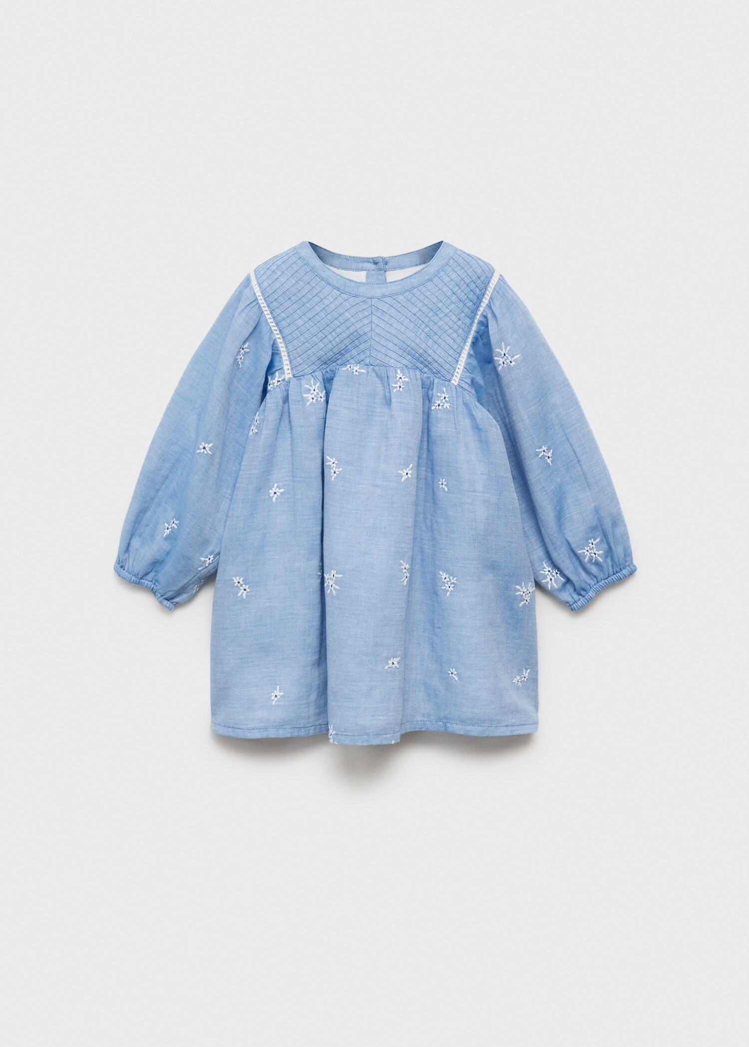 Embroidered cotton dress - Article without model