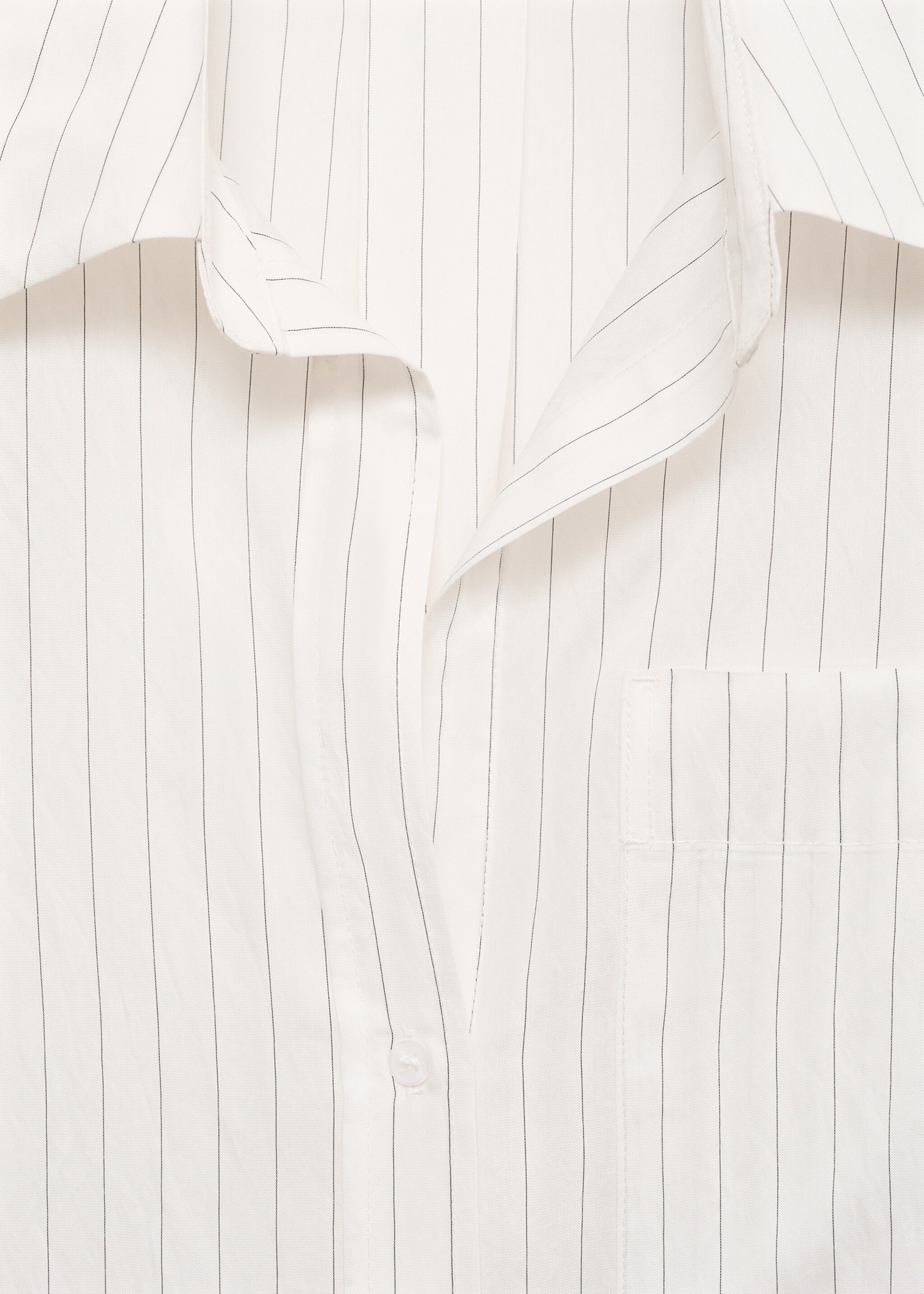 Semi-transparent striped shirt - Details of the article 8