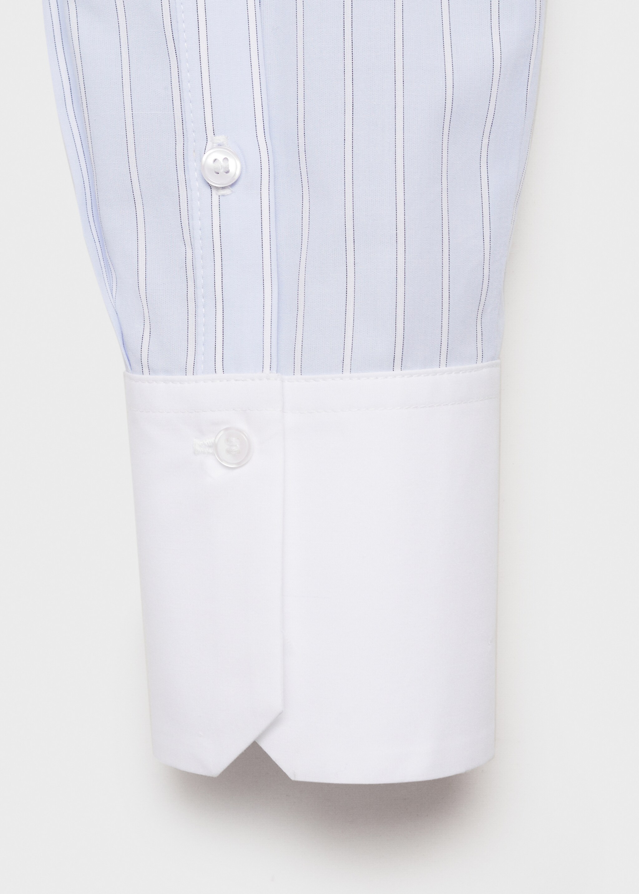 Camisa combinada mezcla algodón - Detalle del artículo 0