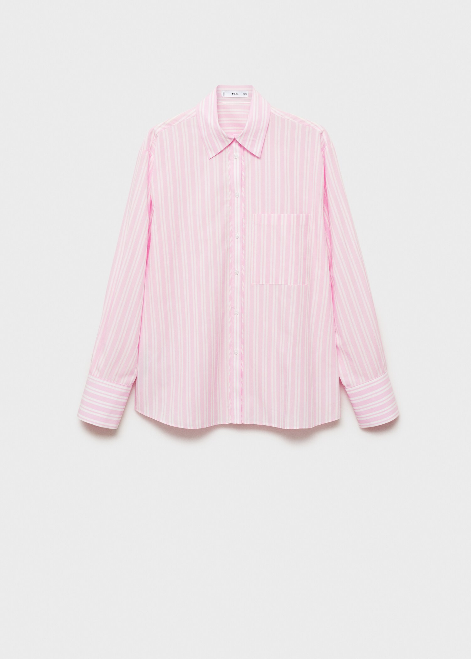 Striped straight shirt - Article without model