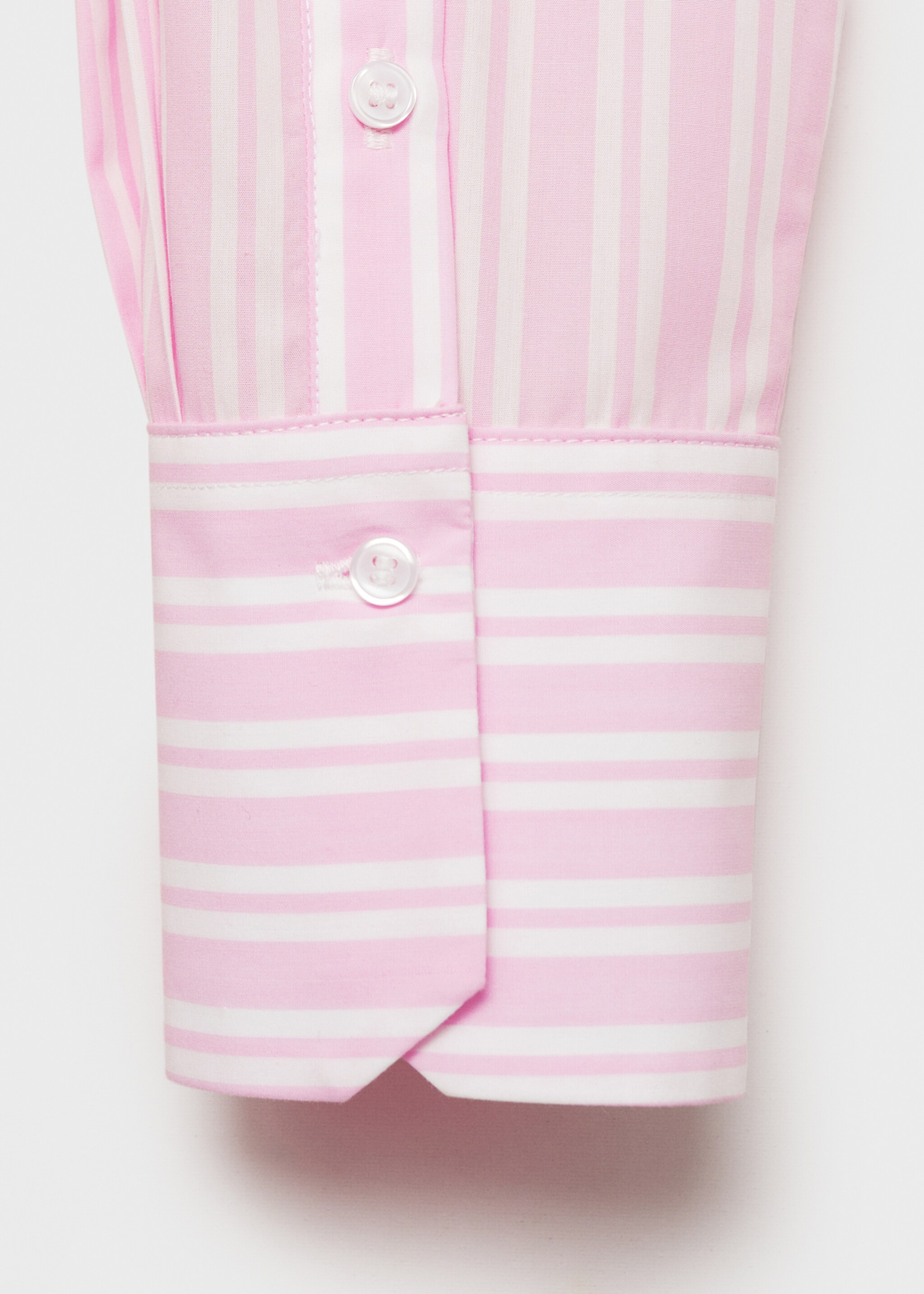 Striped straight shirt - Details of the article 0