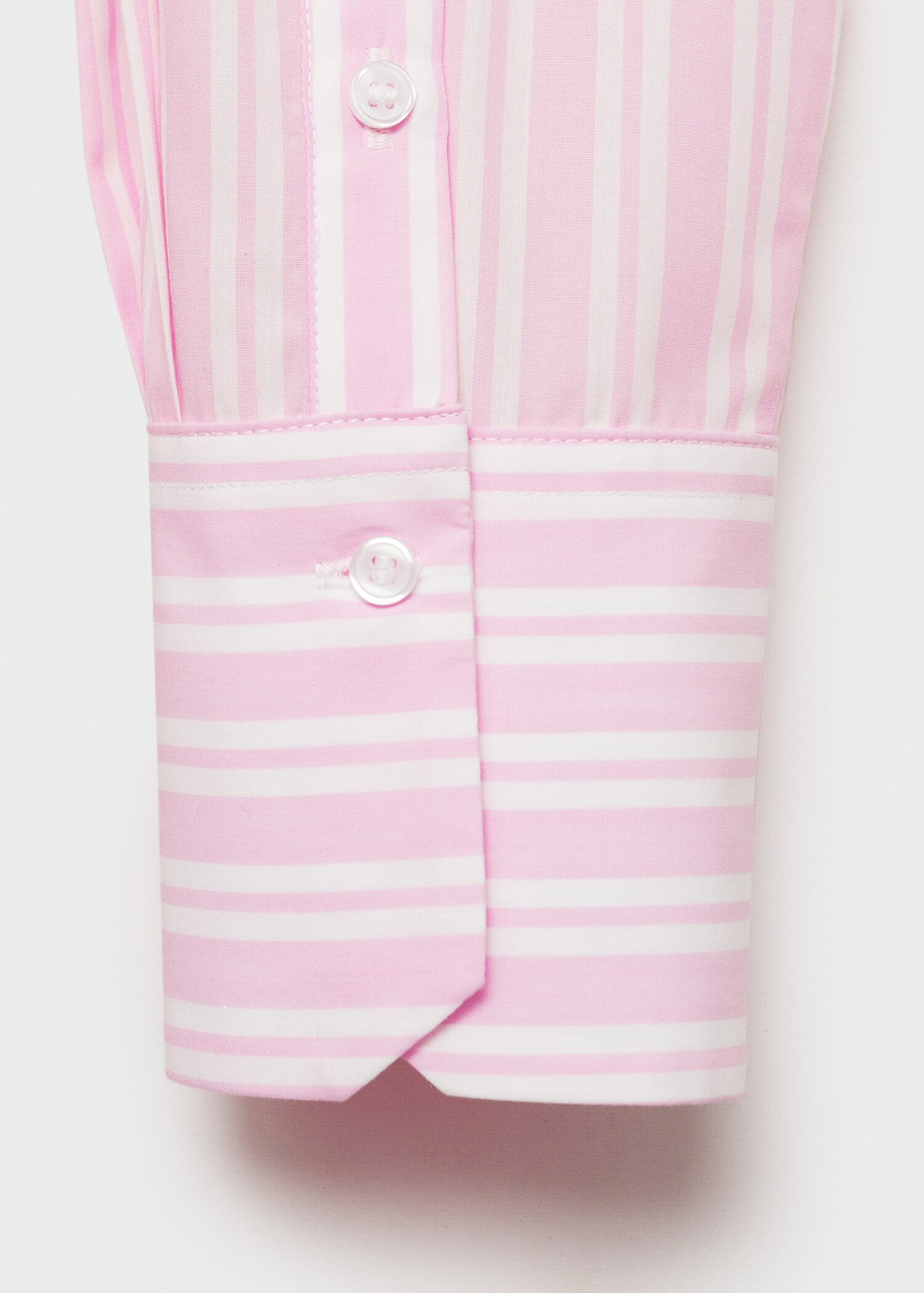 Striped straight shirt - Details of the article 0