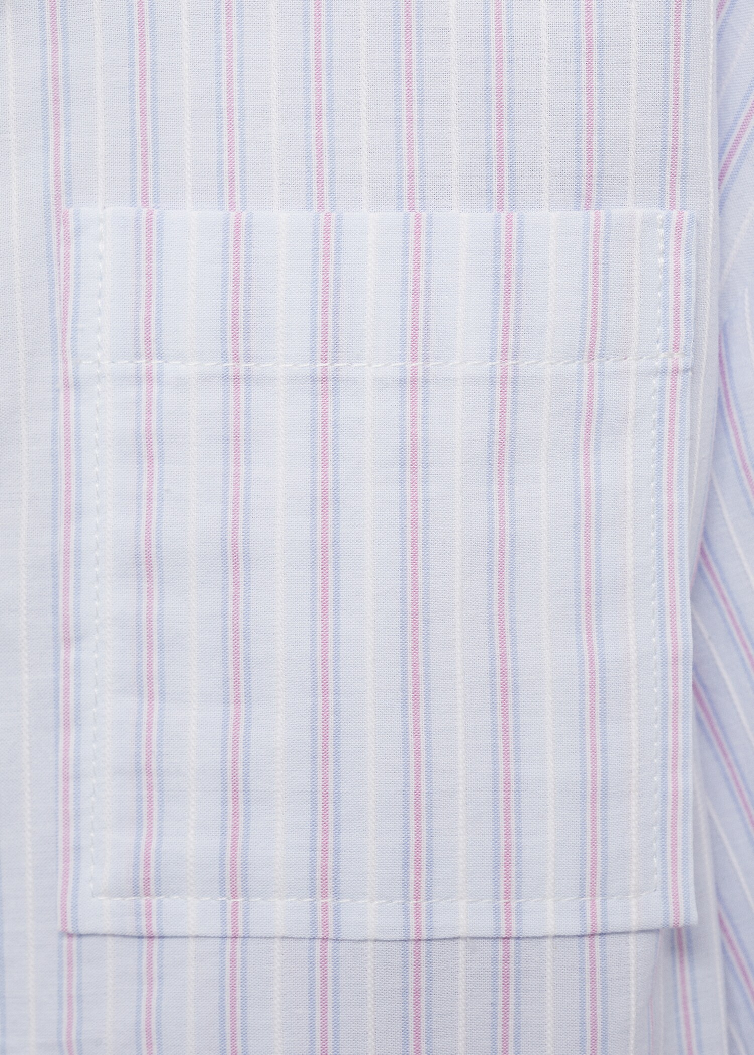 Pocket striped shirt - Details of the article 0