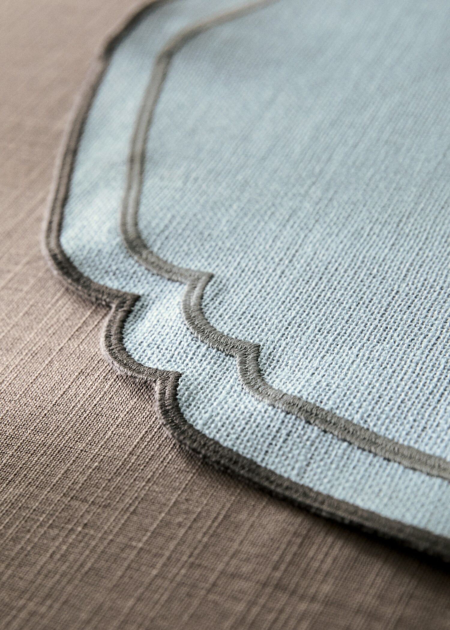 Ovales Tischset aus beschichteter Baumwolle - Detail des Artikels 7
