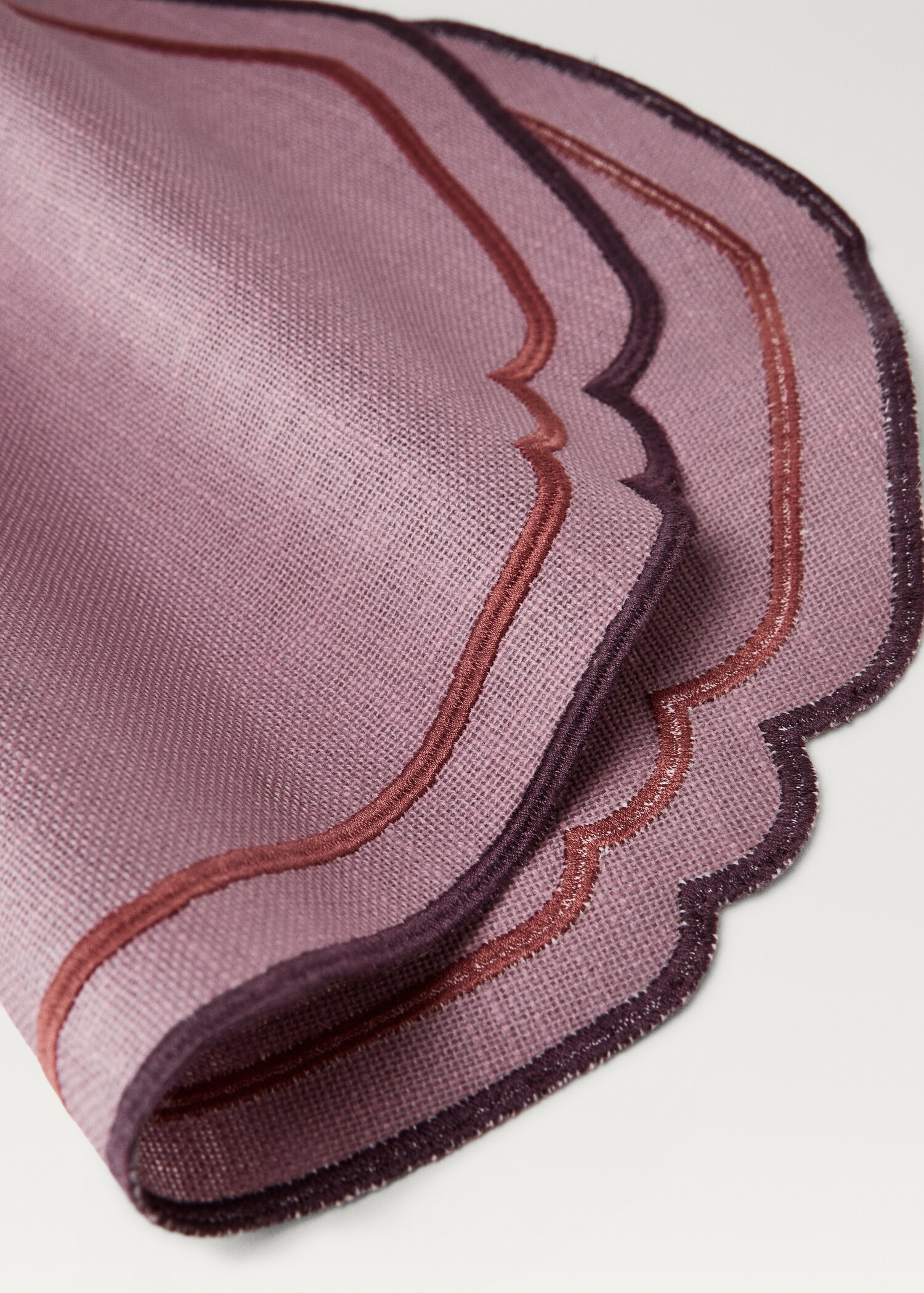 Oval resin cotton tablecloth - Details of the article 1