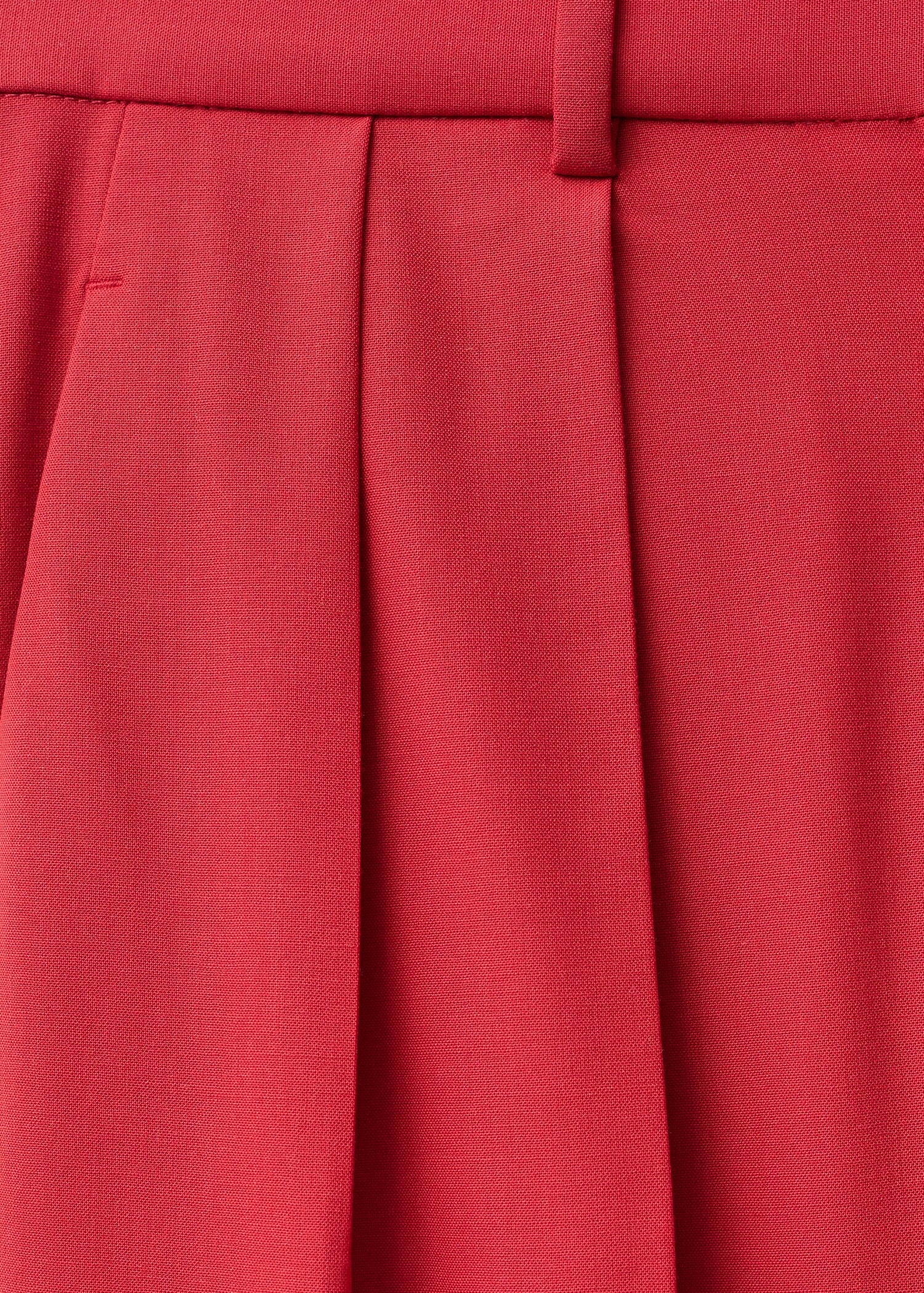 Wide-leg wool-blend suit trousers - Details of the article 8