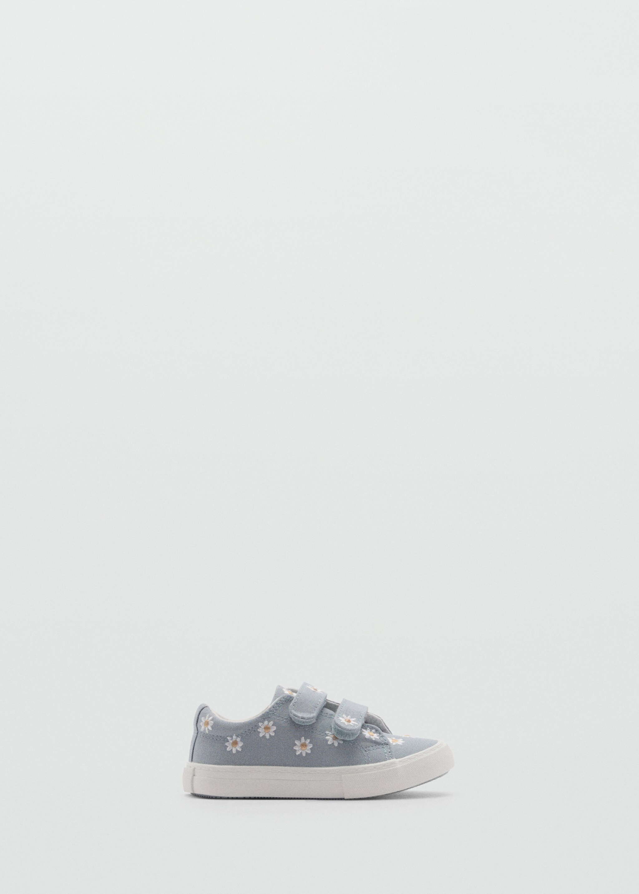 Floral-embroidered trainers - Article without model