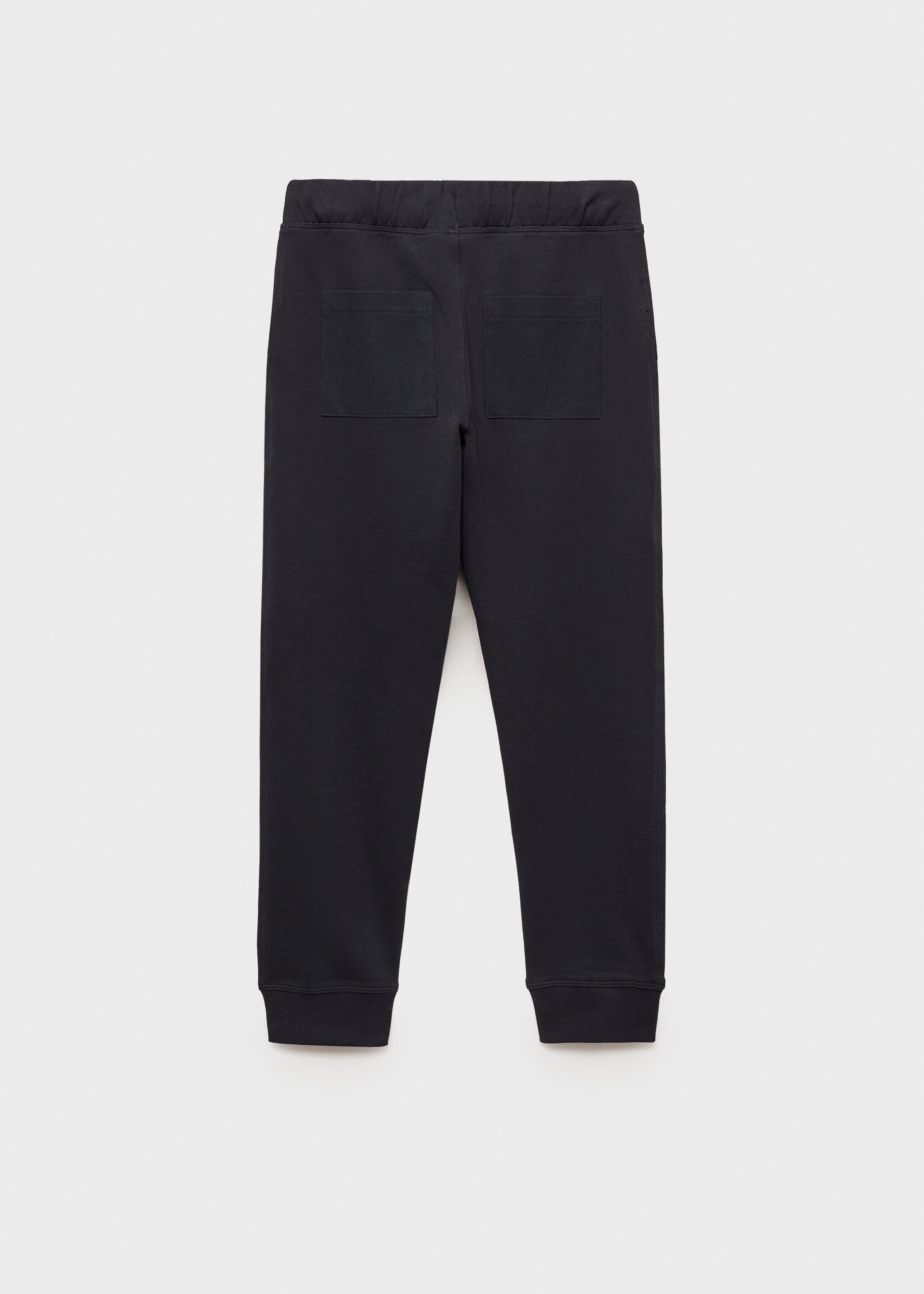 Cotton jogger-style trousers - Reverse of the article