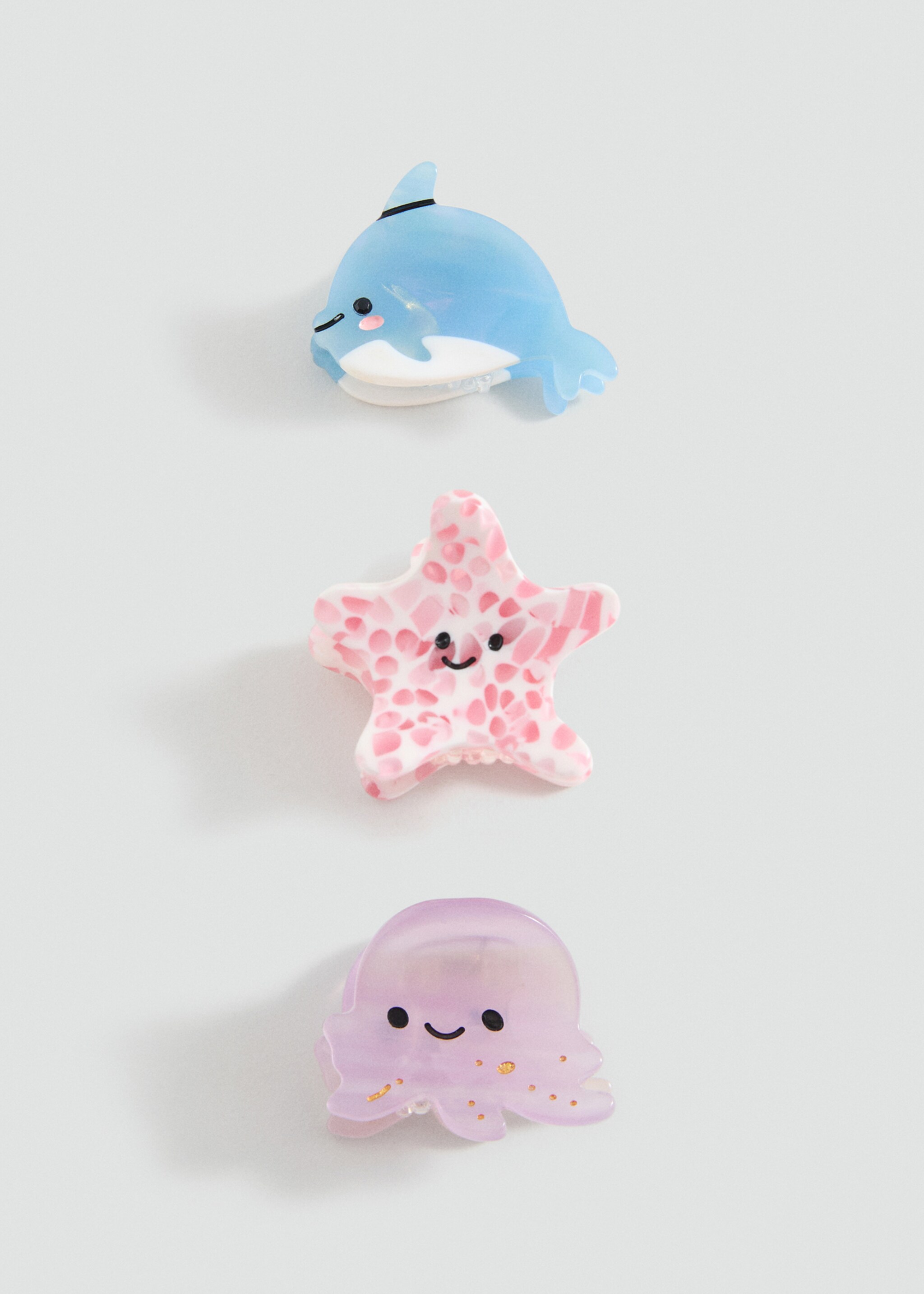 Pack 3 pinzas pelo - Artículo sin modelo