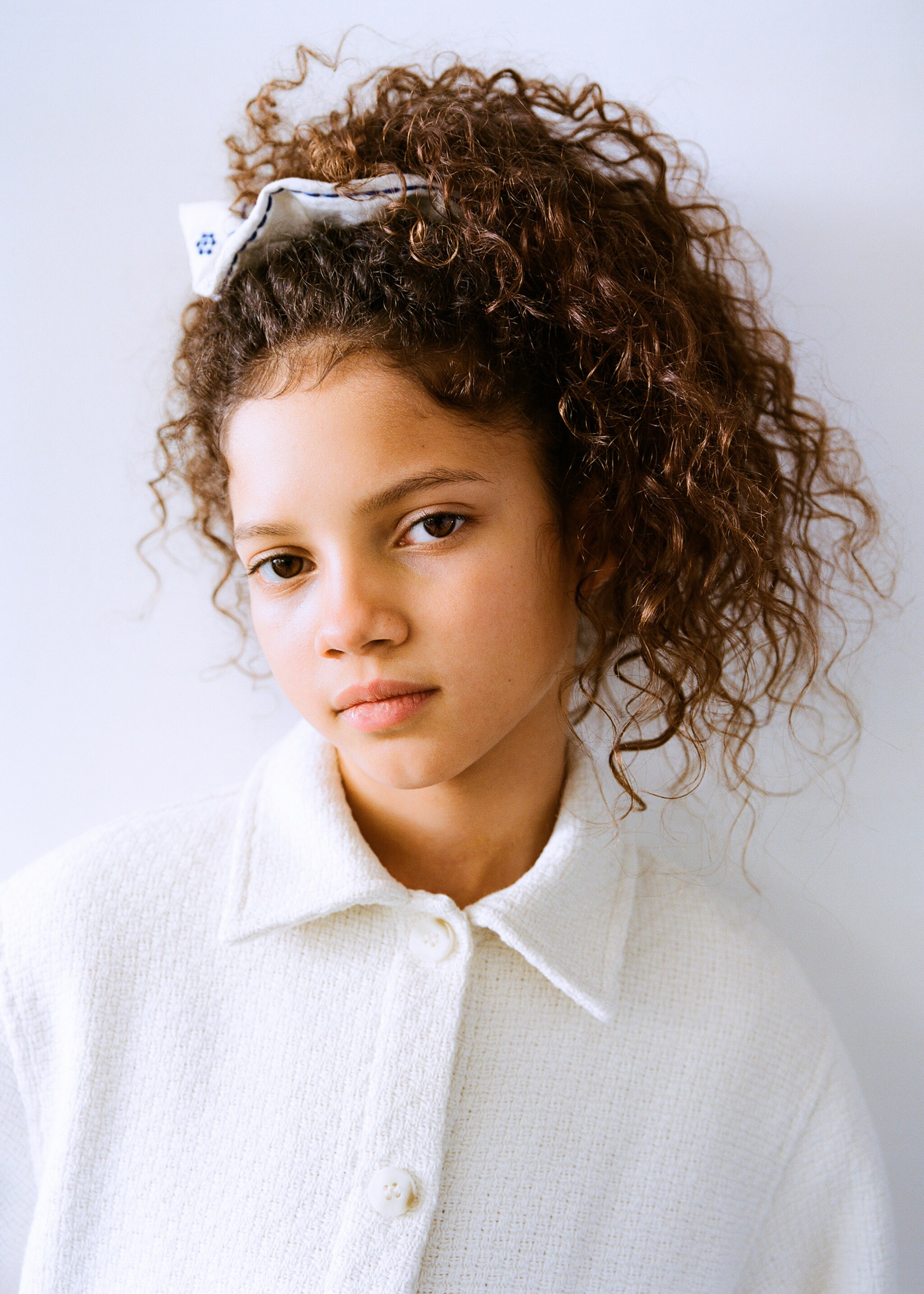 Embroidered hair tie - Details of the article 5